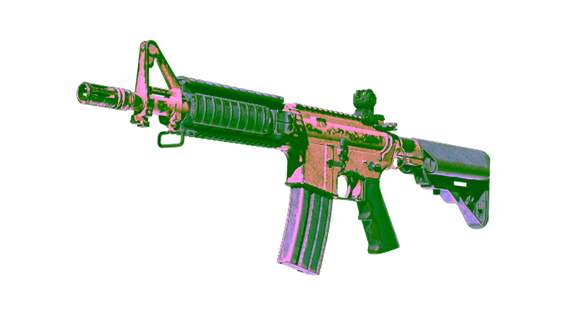Display for M4A4 | Tornado (Battle-Scarred)
