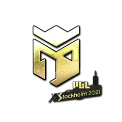 Sticker | Entropiq (Gold) | Stockholm 2021