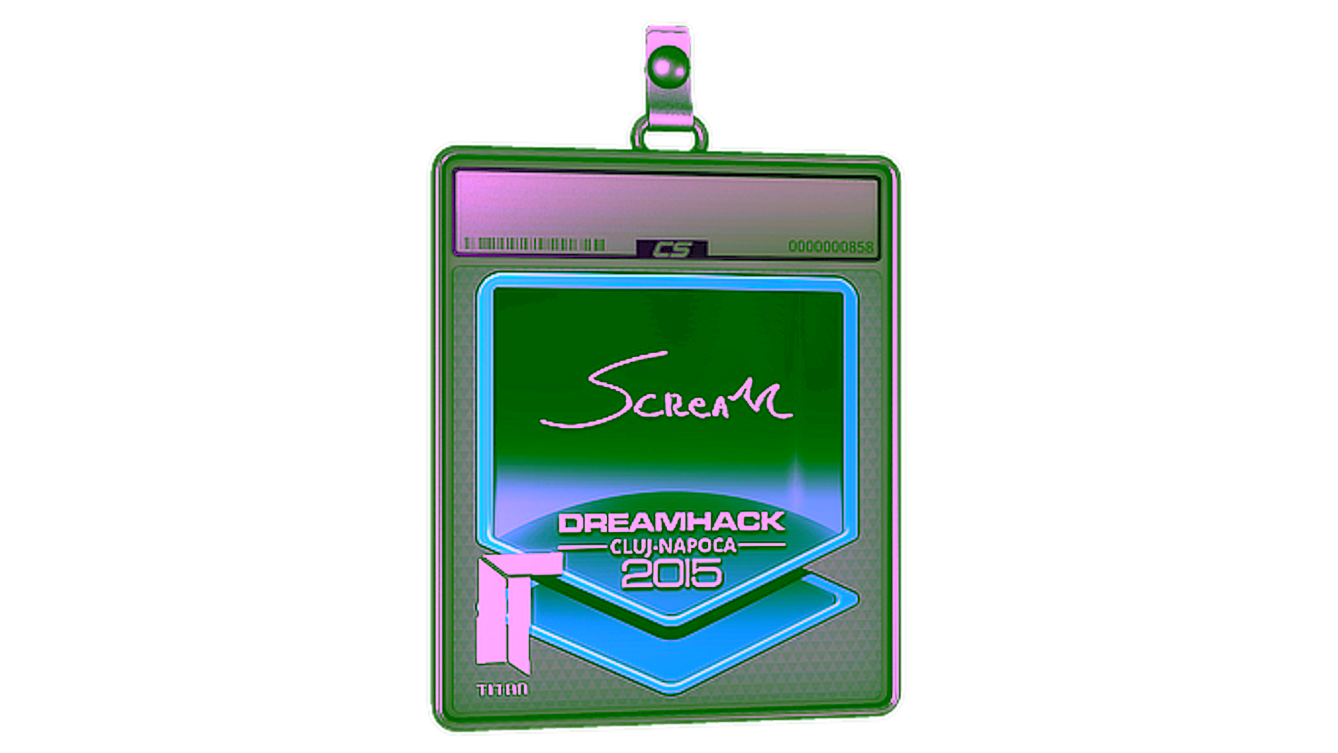 Display for Sticker Slab | ScreaM (Foil) | Cluj-Napoca 2015