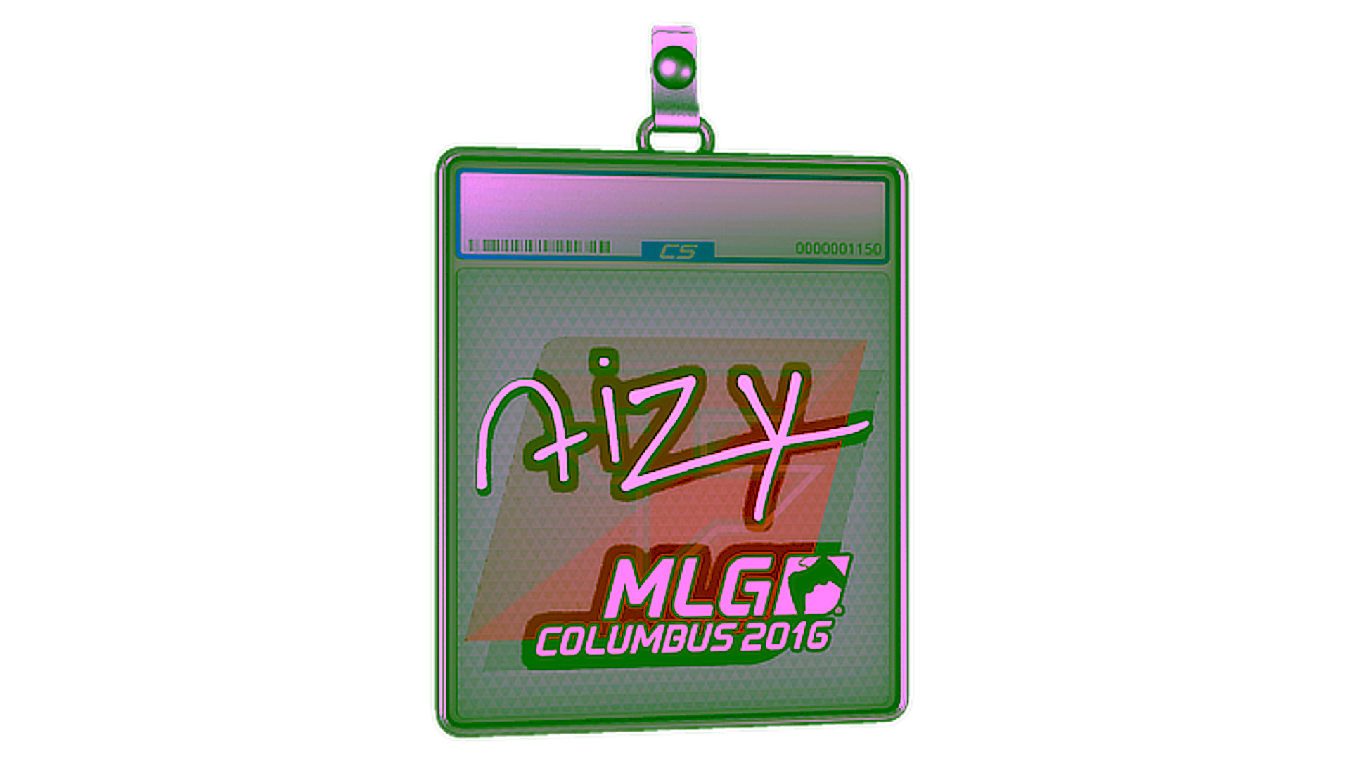 Display for Sticker Slab | aizy | MLG Columbus 2016