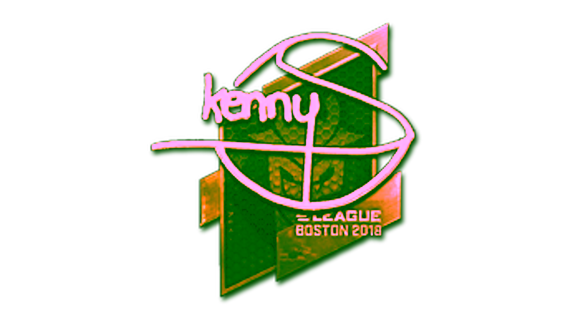 Display for Sticker | kennyS (Gold) | Boston 2018