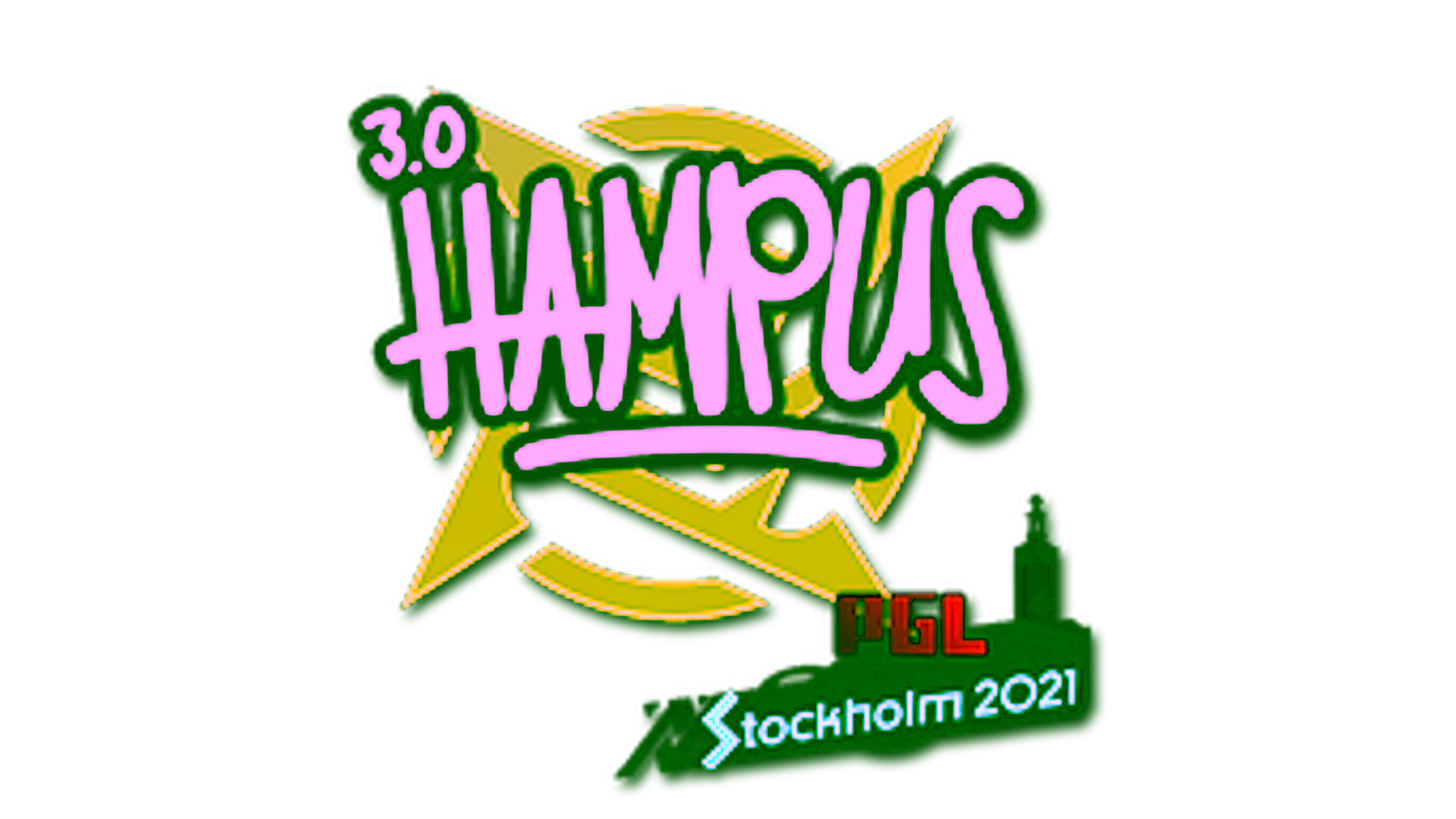 Display for Sticker | hampus | Stockholm 2021