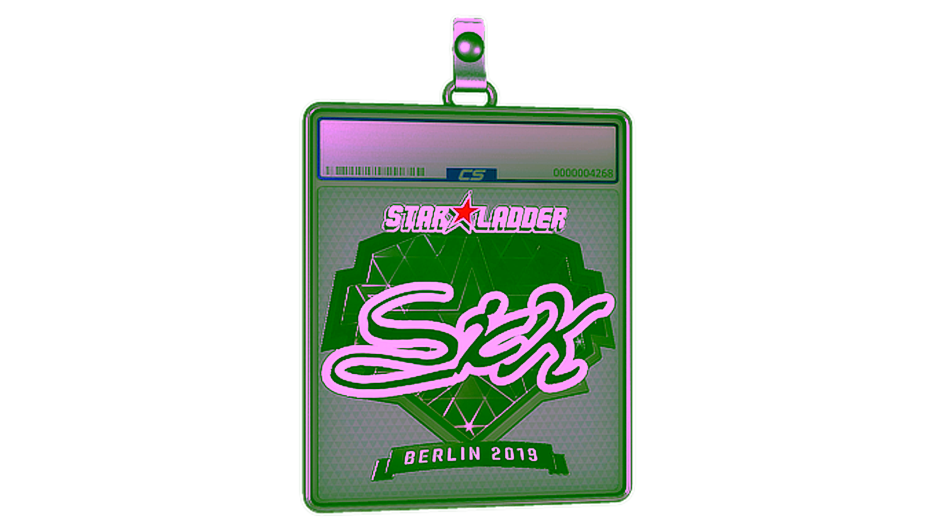 Display for Sticker Slab | SicK (Foil) | Berlin 2019