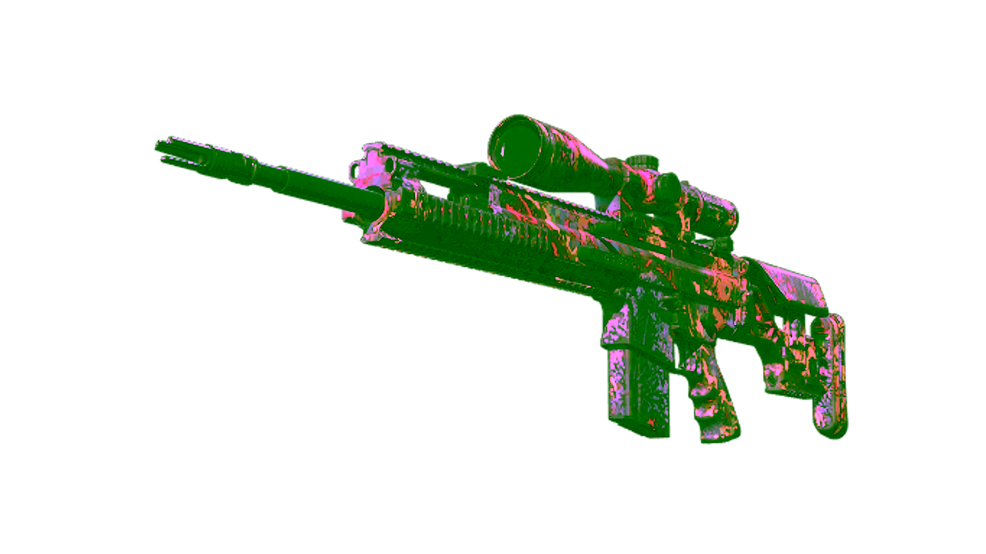 Anzeige für StatTrak™ SCAR-20 | Poultrygeist (Well-Worn)