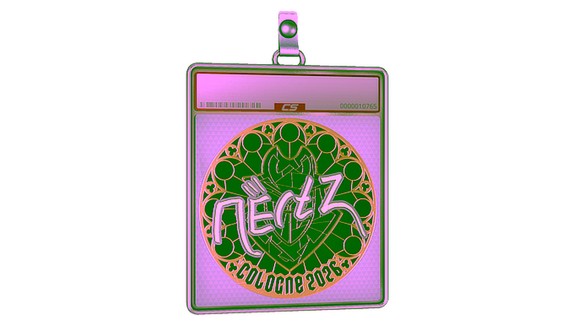 Rodyti Sticker Slab | NertZ (Gold) | Cologne 2026