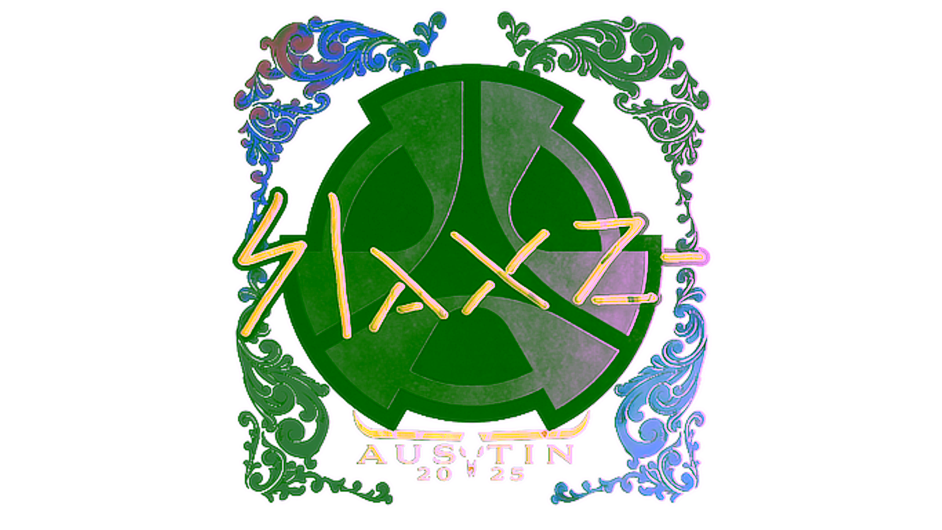 Wyświetl dla Sticker | slaxz- (Holo) | Austin 2025
