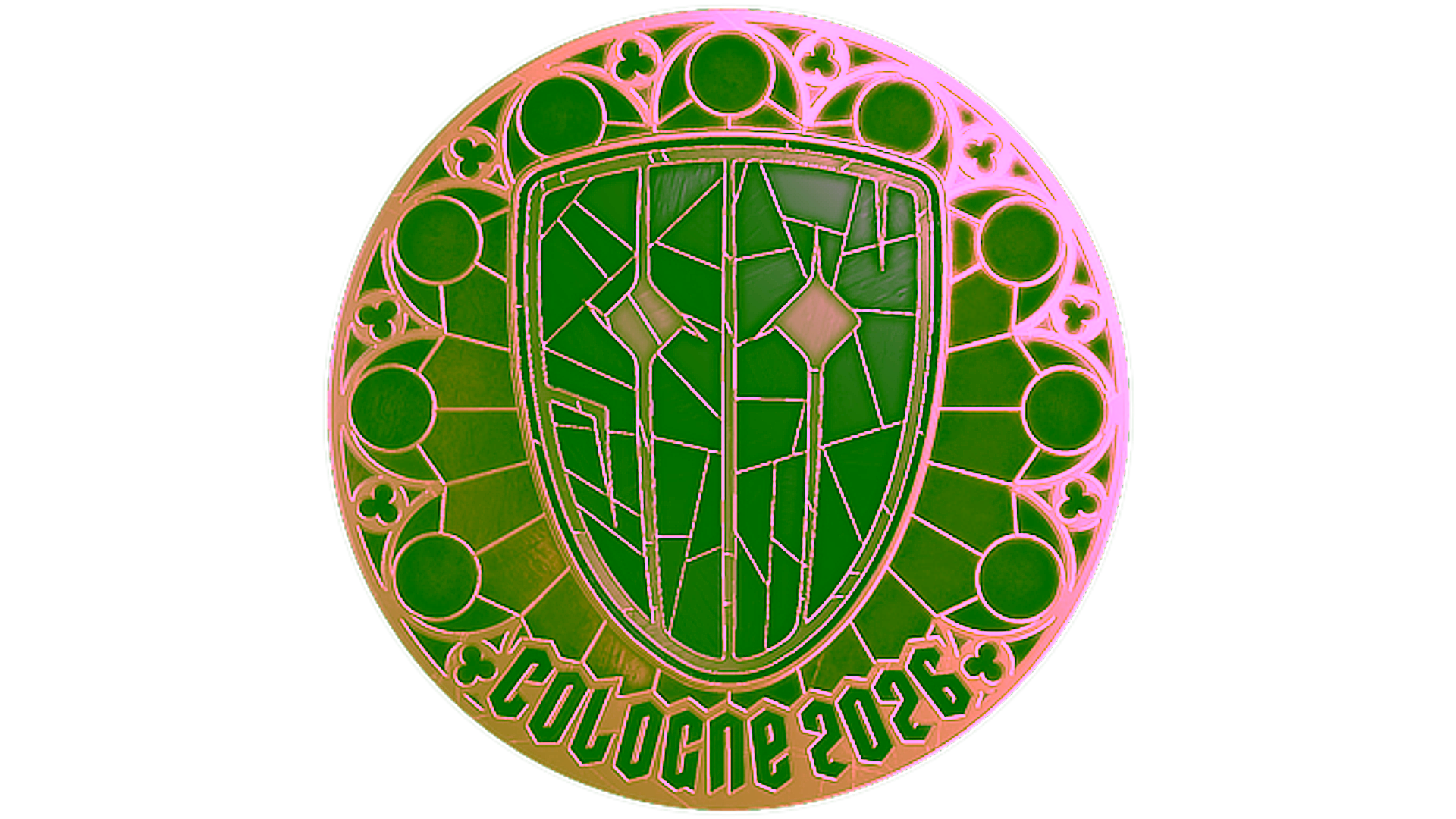 Display for Sticker | SINNERS (Gold) | Cologne 2026