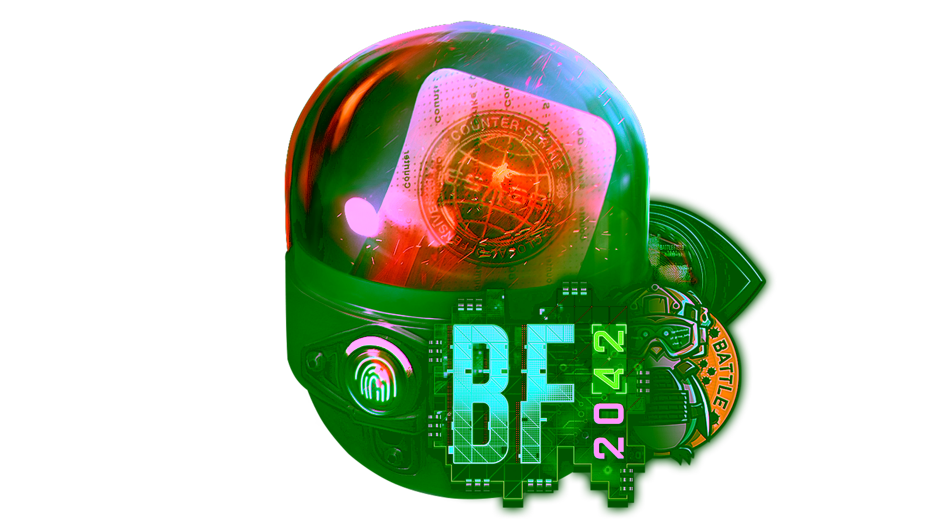 Display for Battlefield 2042 Sticker Capsule