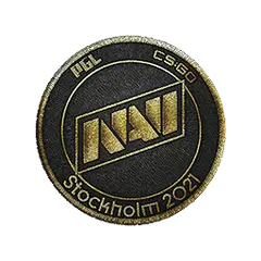 Patch Natus Vincere (Gold) Stockholm 2021