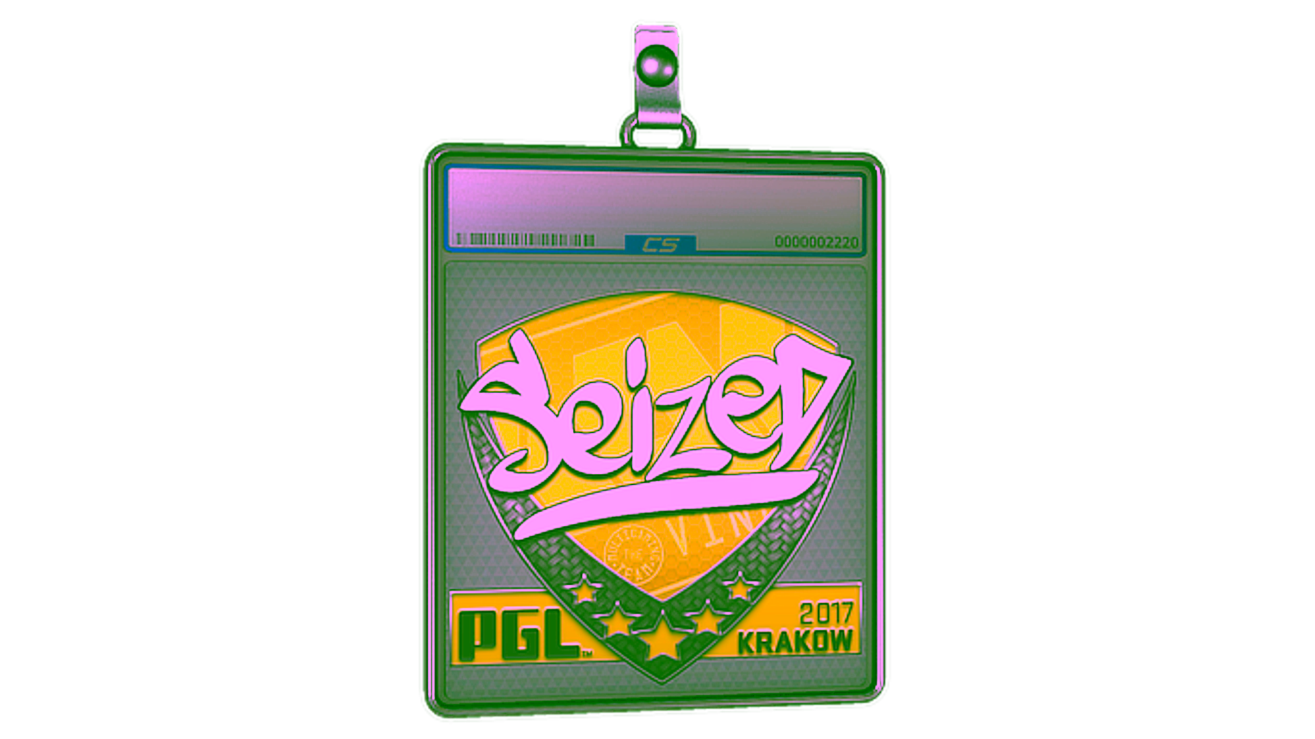 Sticker Slab | seized | Krakow 2017 için görüntü