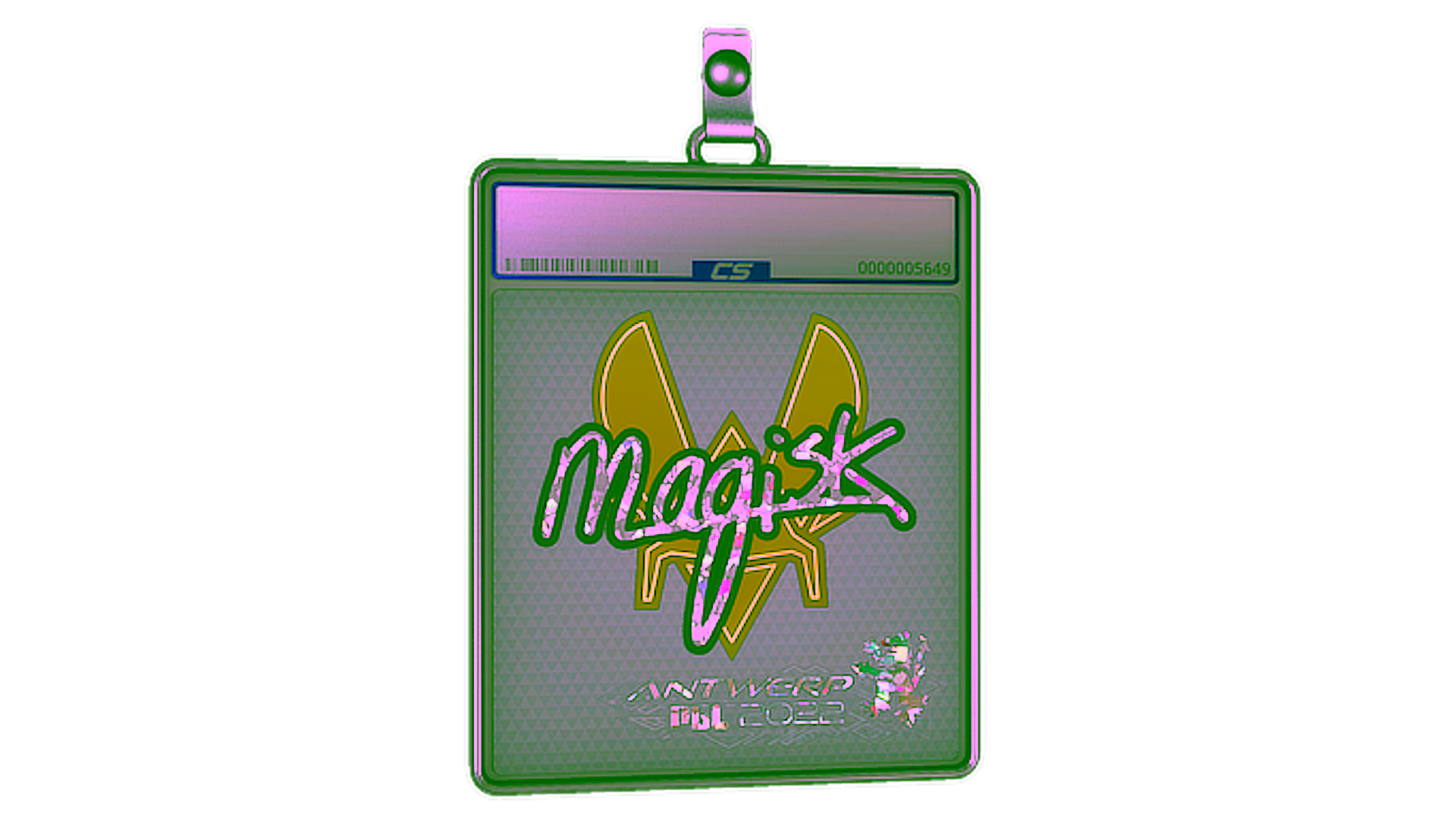 Mostrar para Sticker Slab | Magisk (Glitter) | Antwerp 2022