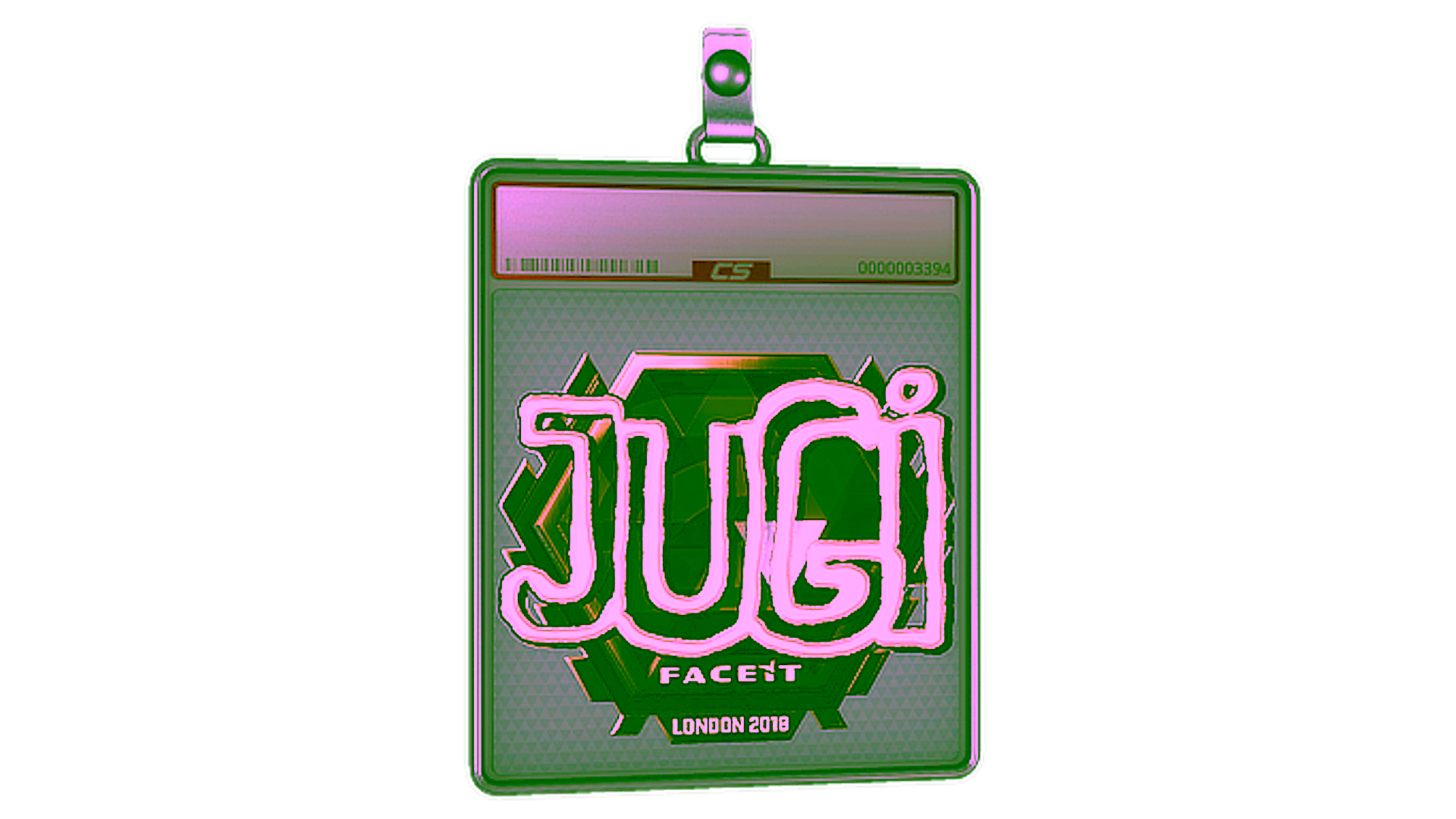 Display for Sticker Slab | JUGi (Gold) | London 2018