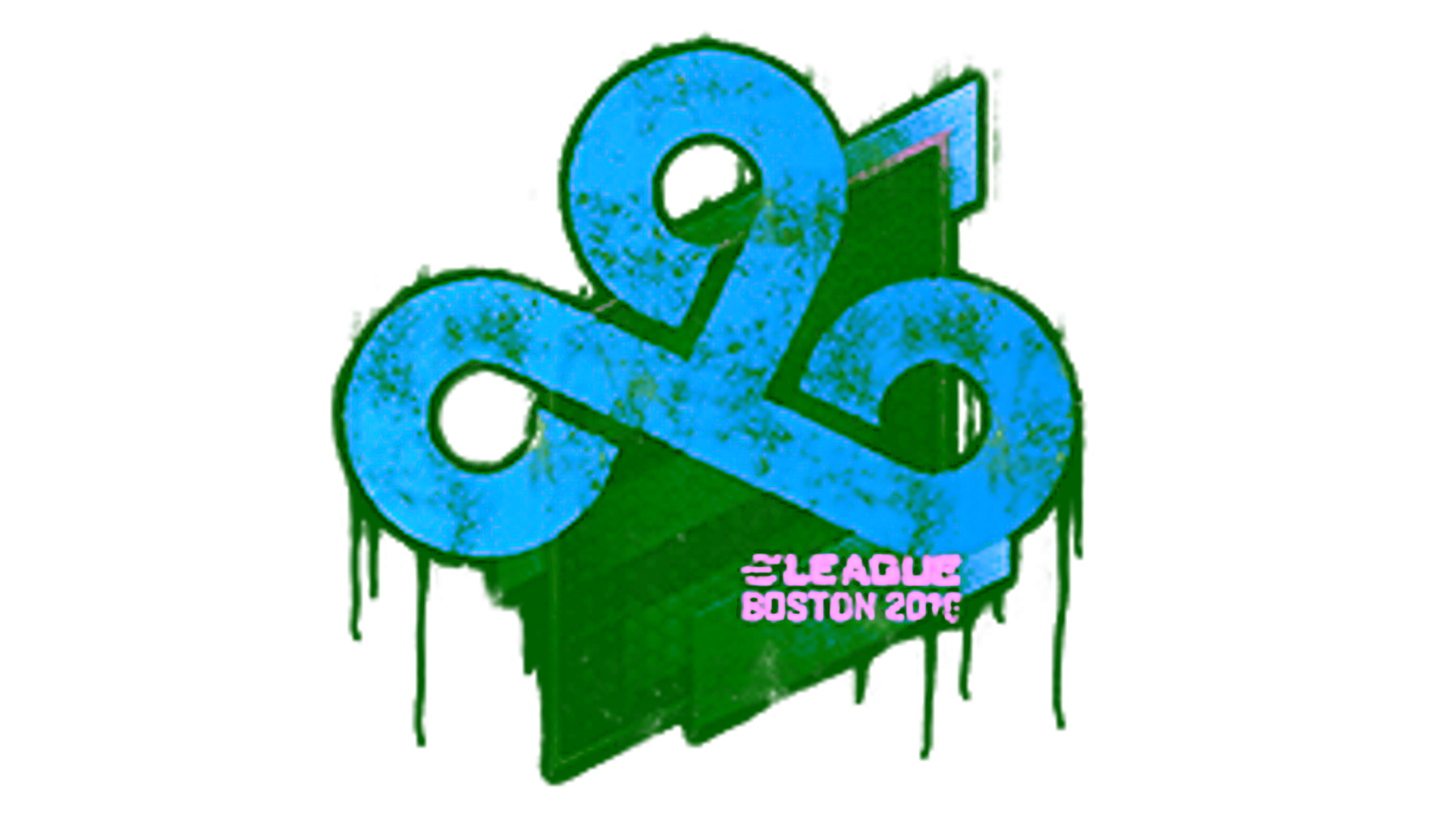 Display for Sealed Graffiti | Cloud9 | Boston 2018