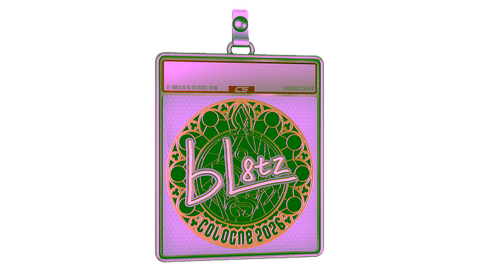 Affichage pour Sticker Slab | bLitz (Gold) | Cologne 2026