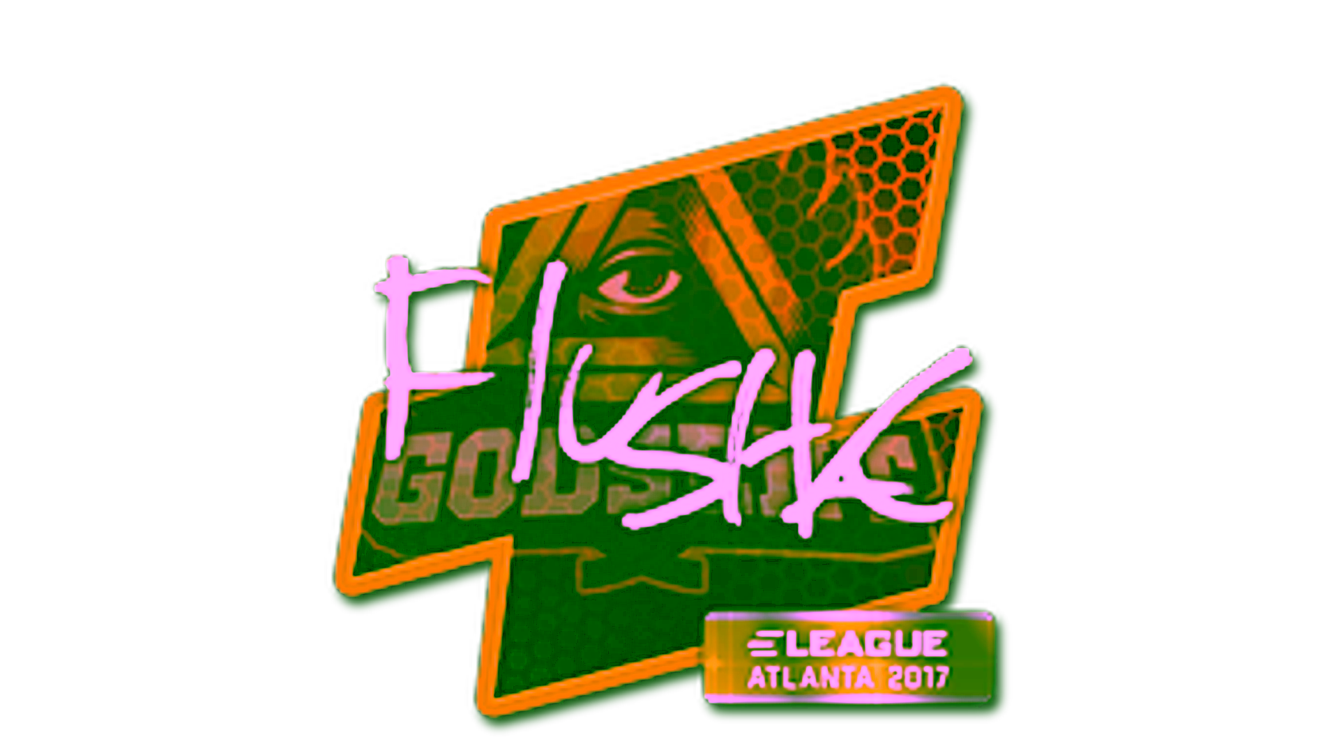 Anzeige für Sticker | flusha | Atlanta 2017