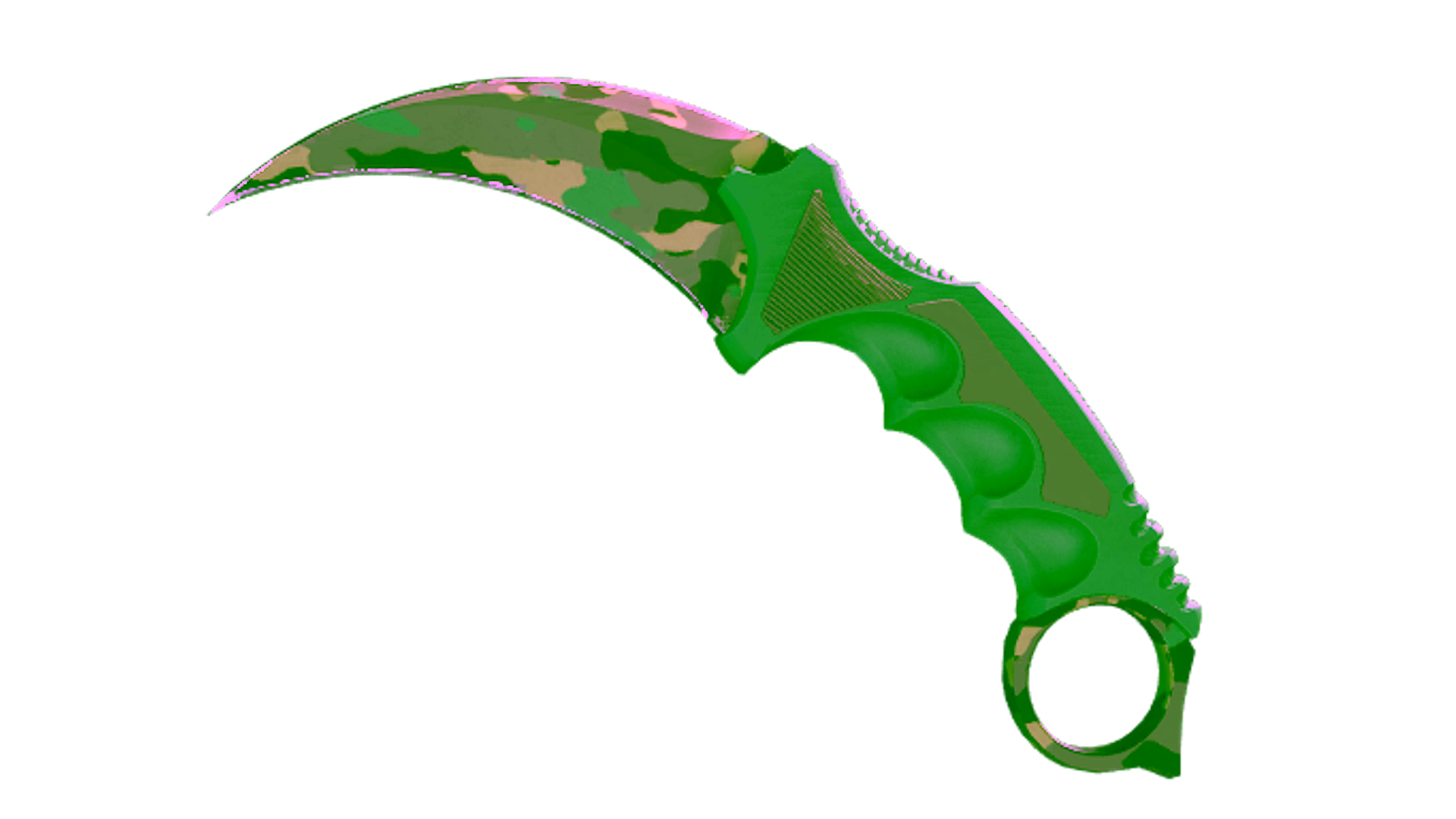 Affichage pour ★ StatTrak™ Karambit | Boreal Forest (Factory New)