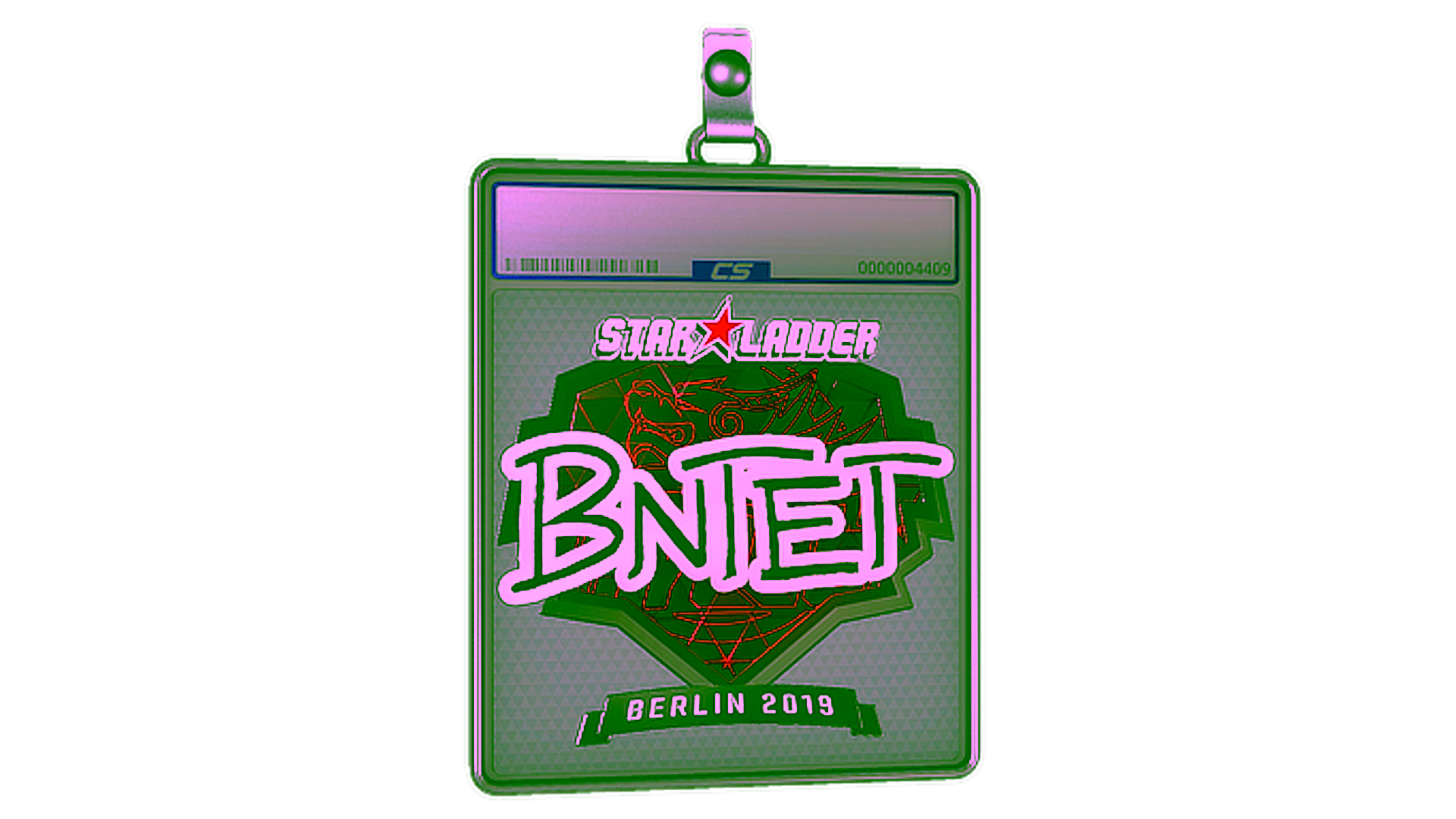 Display for Sticker Slab | BnTeT (Foil) | Berlin 2019