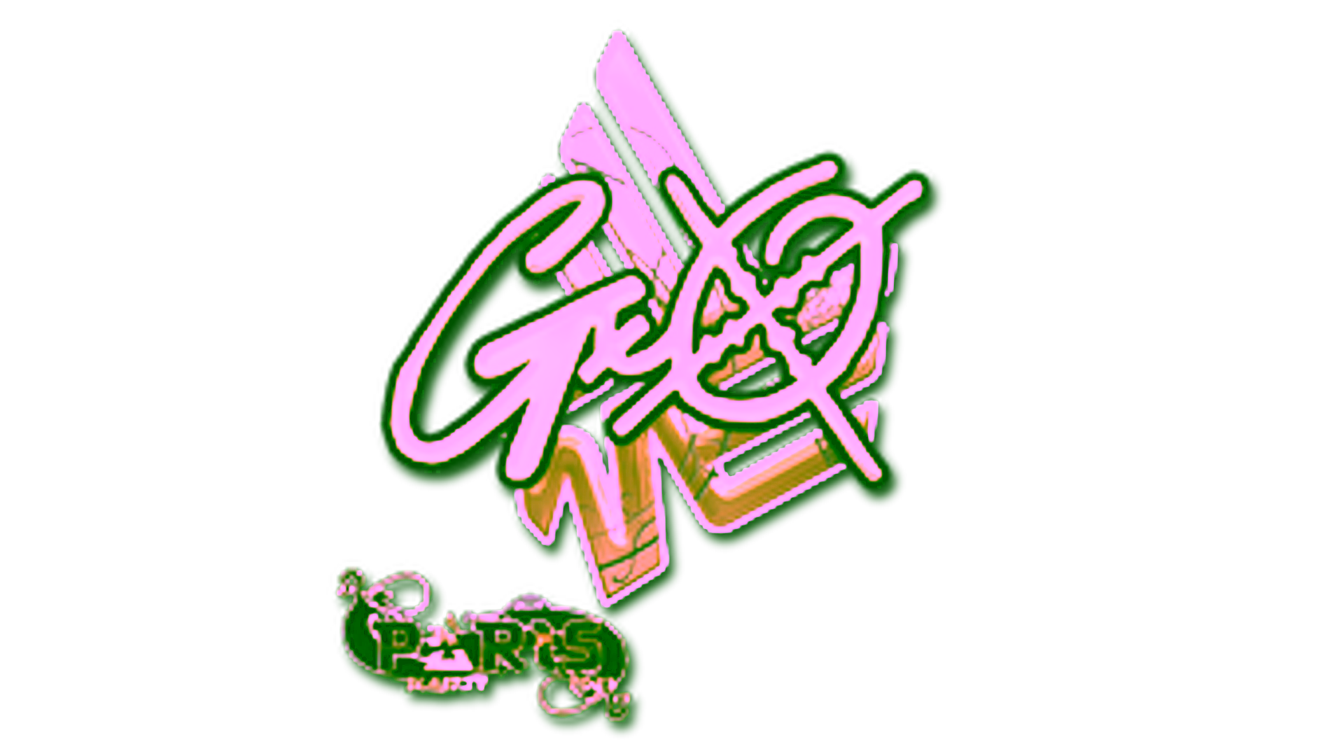 Display for Sticker | gxx- (Gold) | Paris 2023