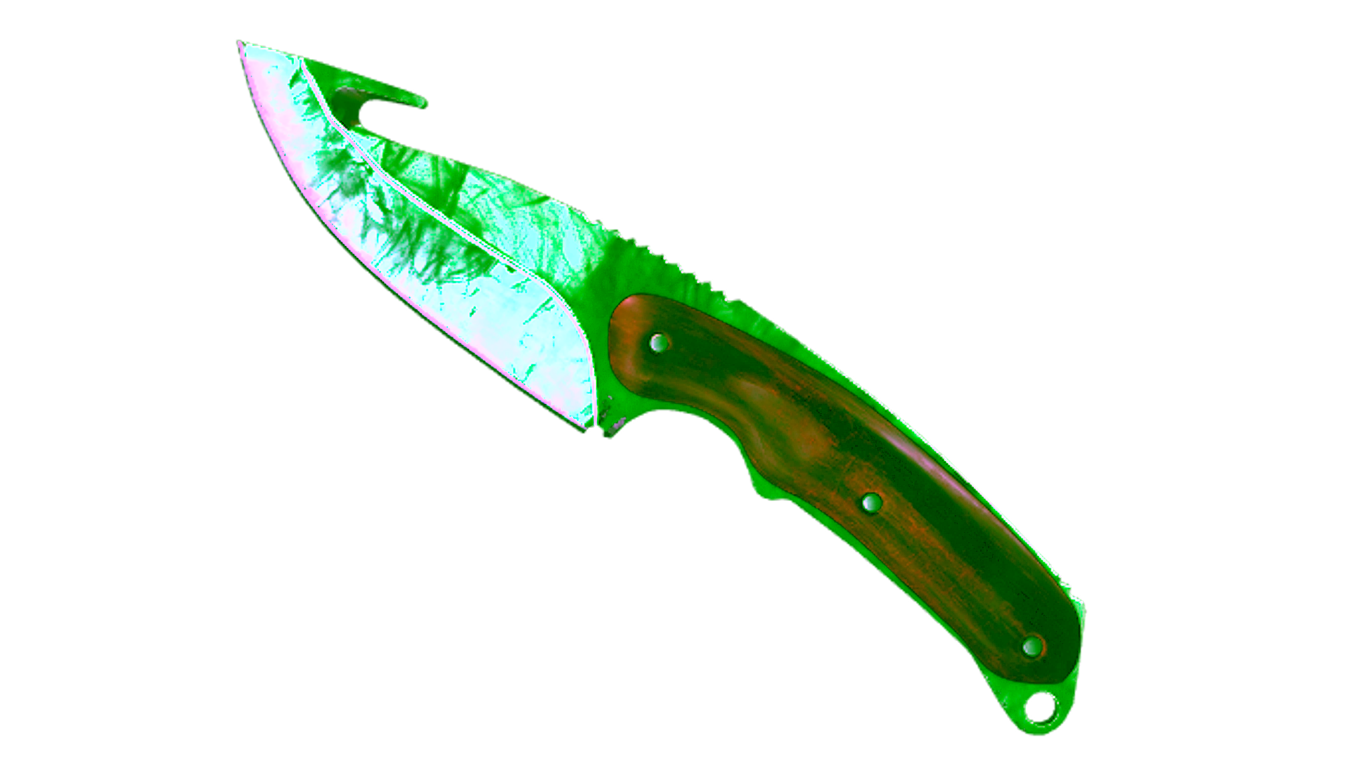 Display for ★ Gut Knife | Gamma Doppler Emerald (Factory New)