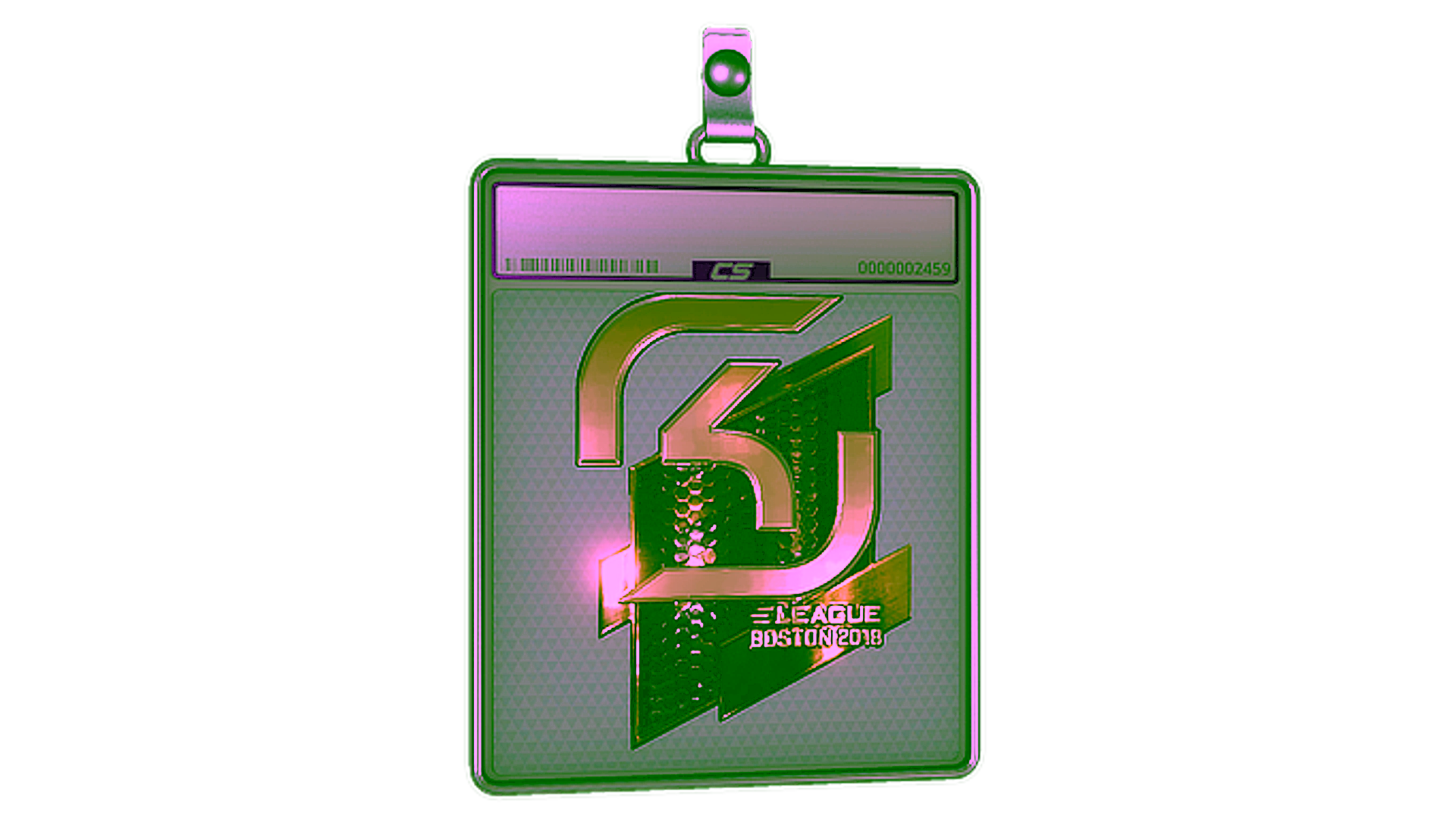 Display for Sticker Slab | SK Gaming (Gold) | Boston 2018