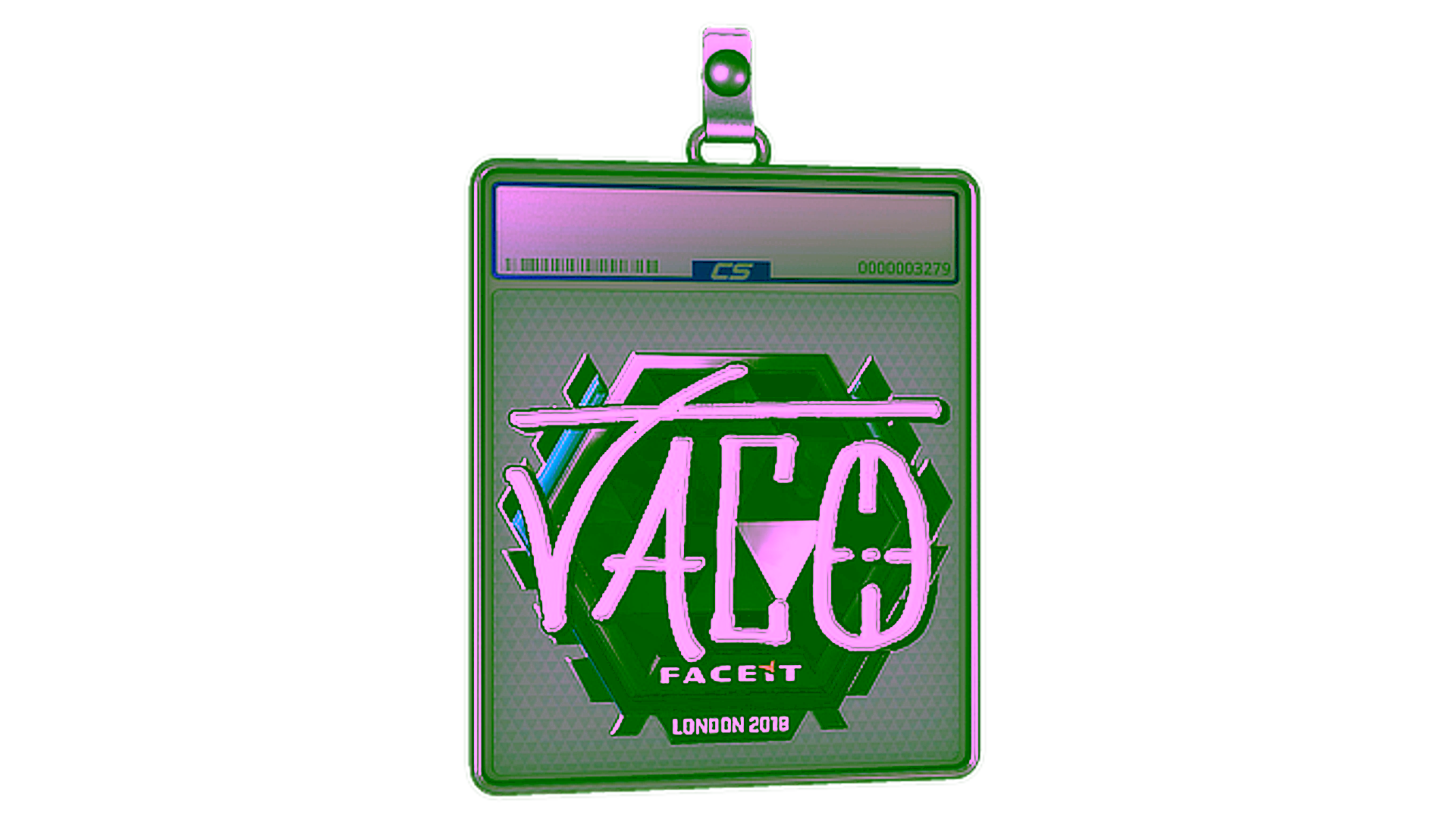 Display for Sticker Slab | TACO (Foil) | London 2018