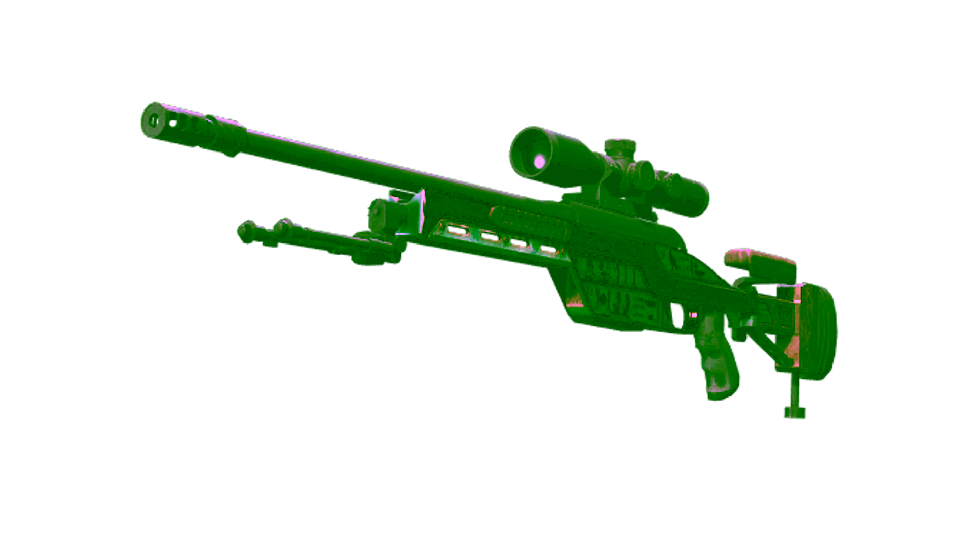 Display for Souvenir SSG 08 | Azure Glyph (Battle-Scarred)