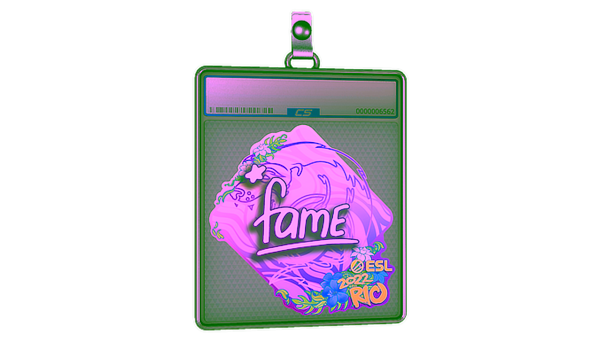 Display for Sticker Slab | fame | Rio 2022