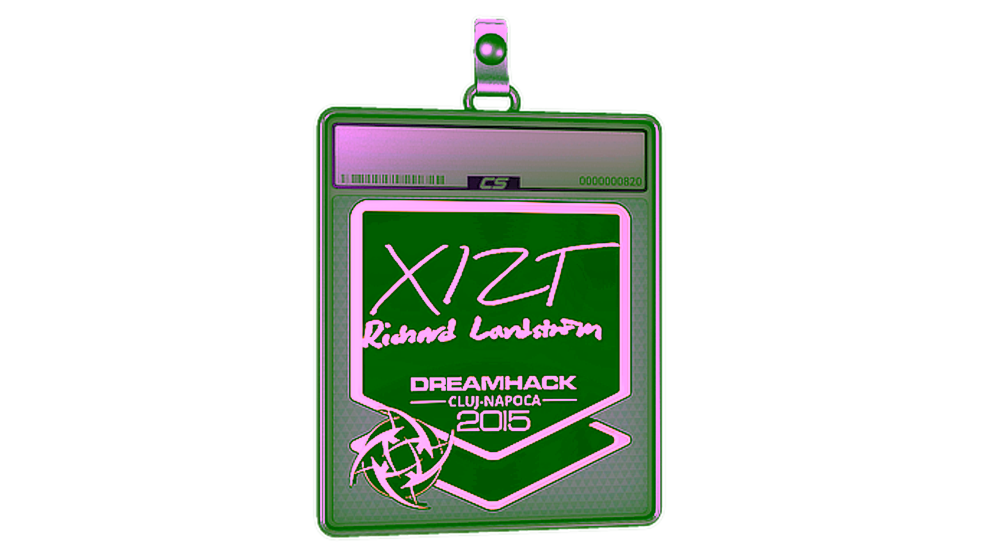 Display for Sticker Slab | Xizt (Gold) | Cluj-Napoca 2015