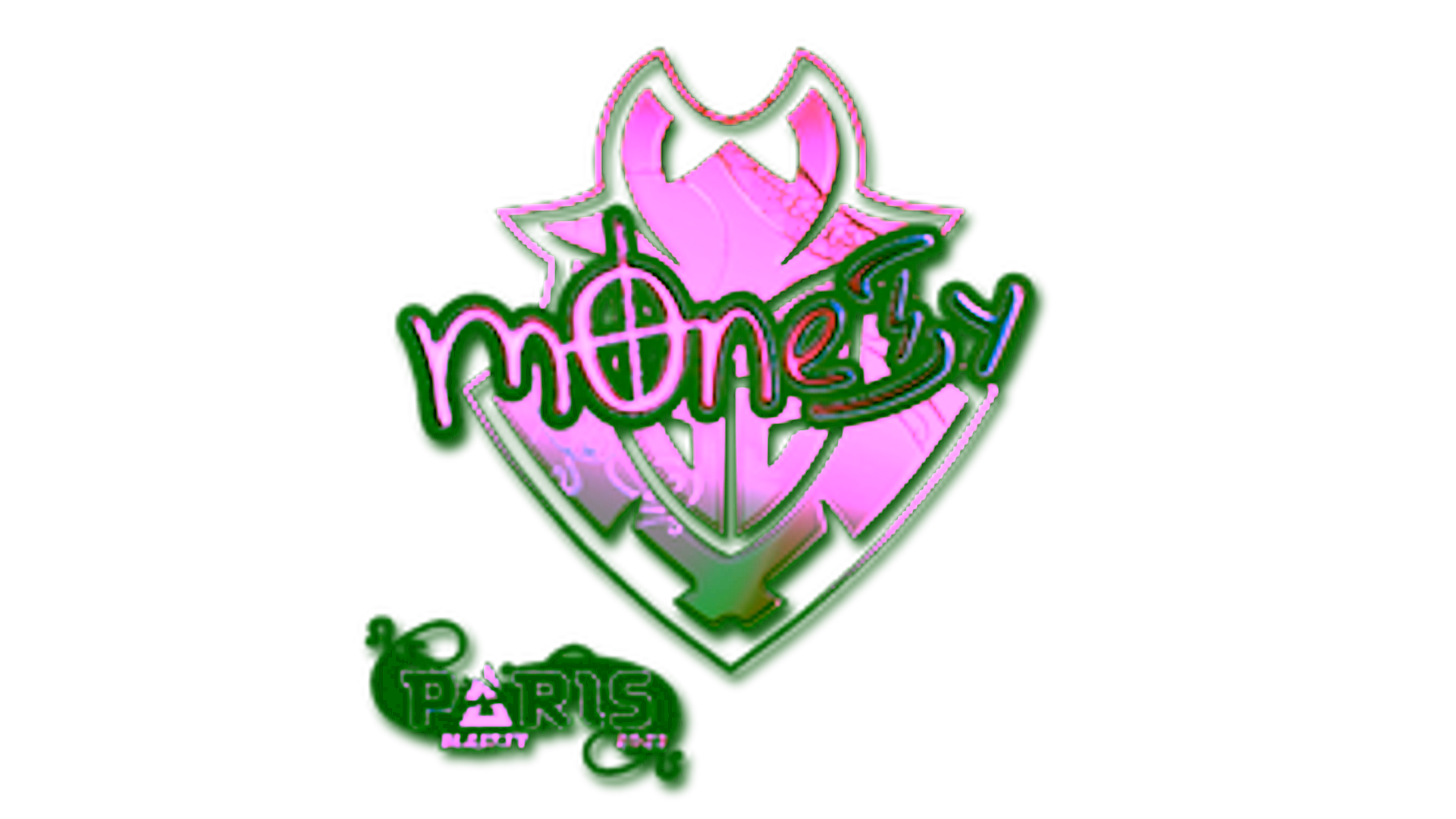 Wyświetl dla Sticker | m0NESY (Holo) | Paris 2023