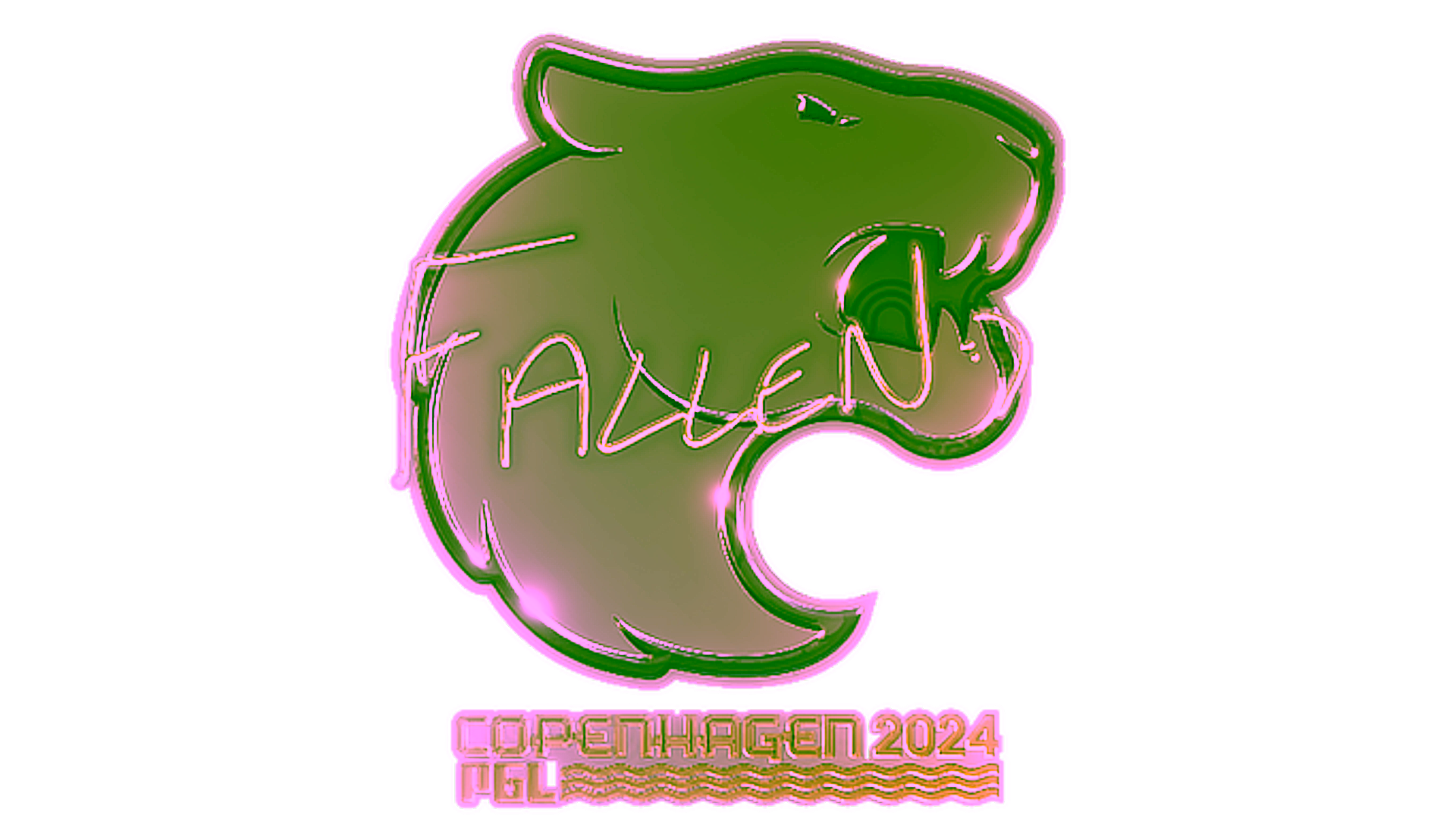 Sticker | FalleN (Gold) | Copenhagen 2024 için görüntü