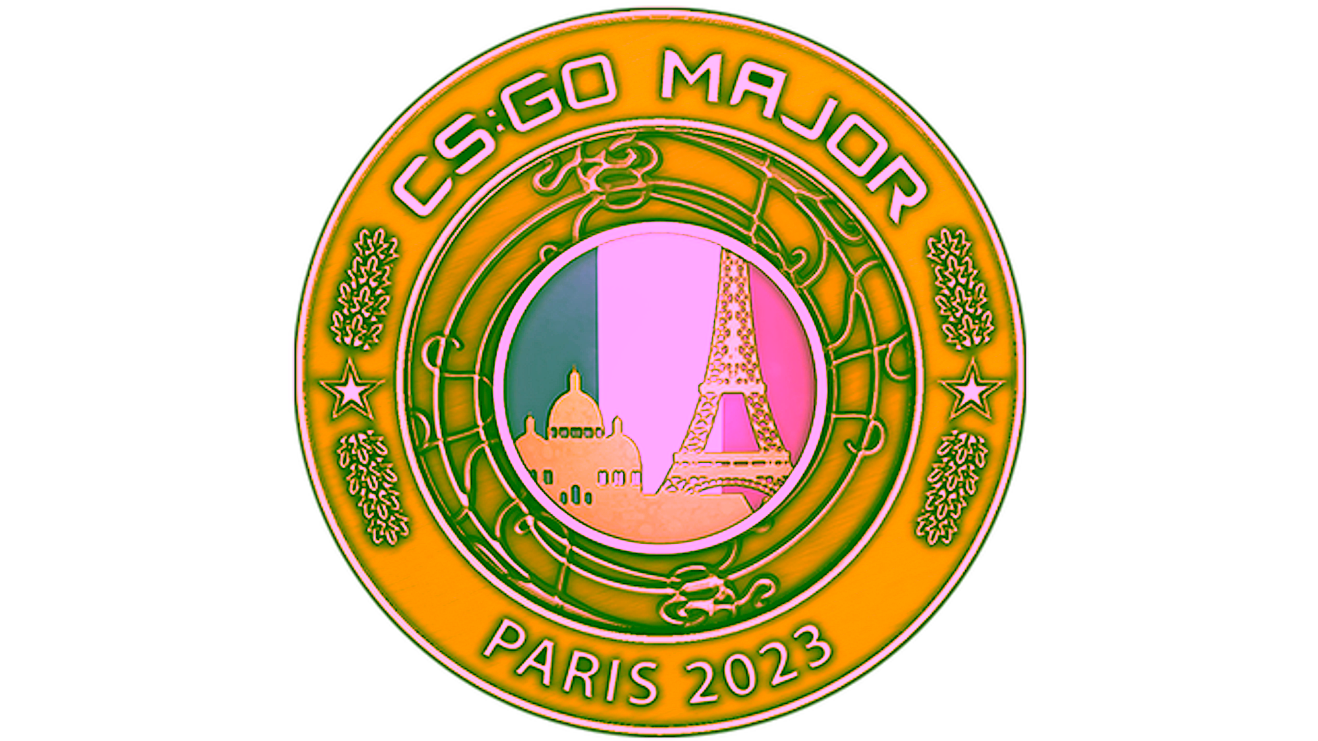 Display for Paris 2023 Gold Coin