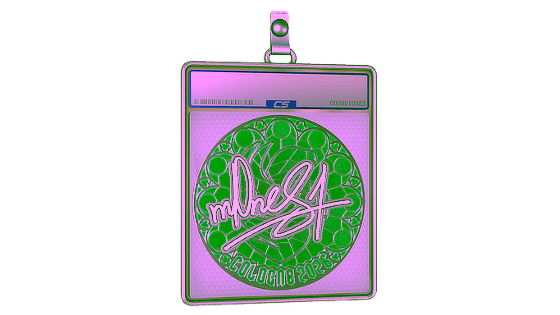 Display for Sticker Slab | m0NESY (Foil) | Cologne 2026