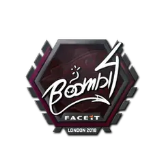 Sticker Boombl4 London 2018