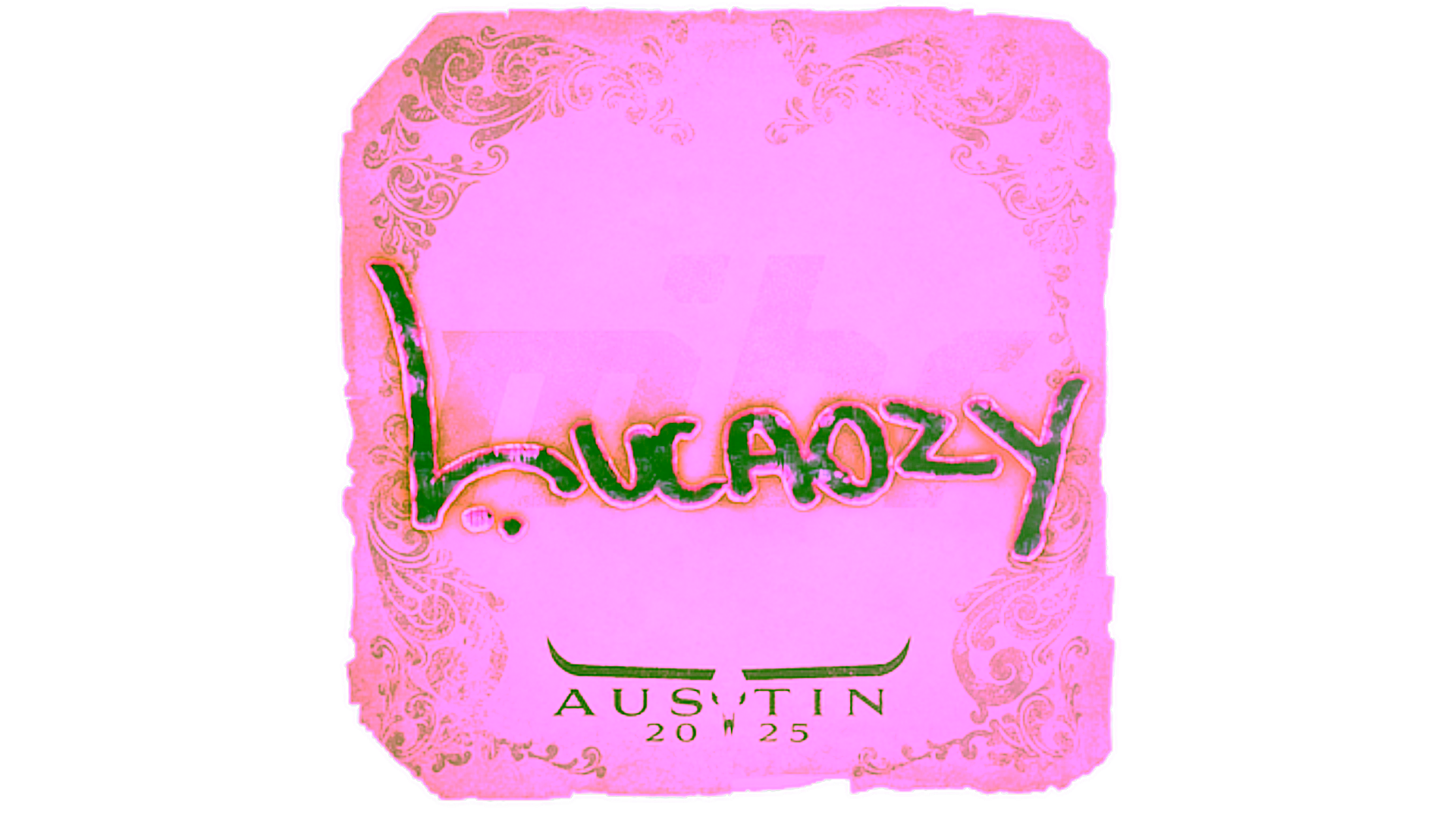 Display for Sticker | Lucaozy | Austin 2025