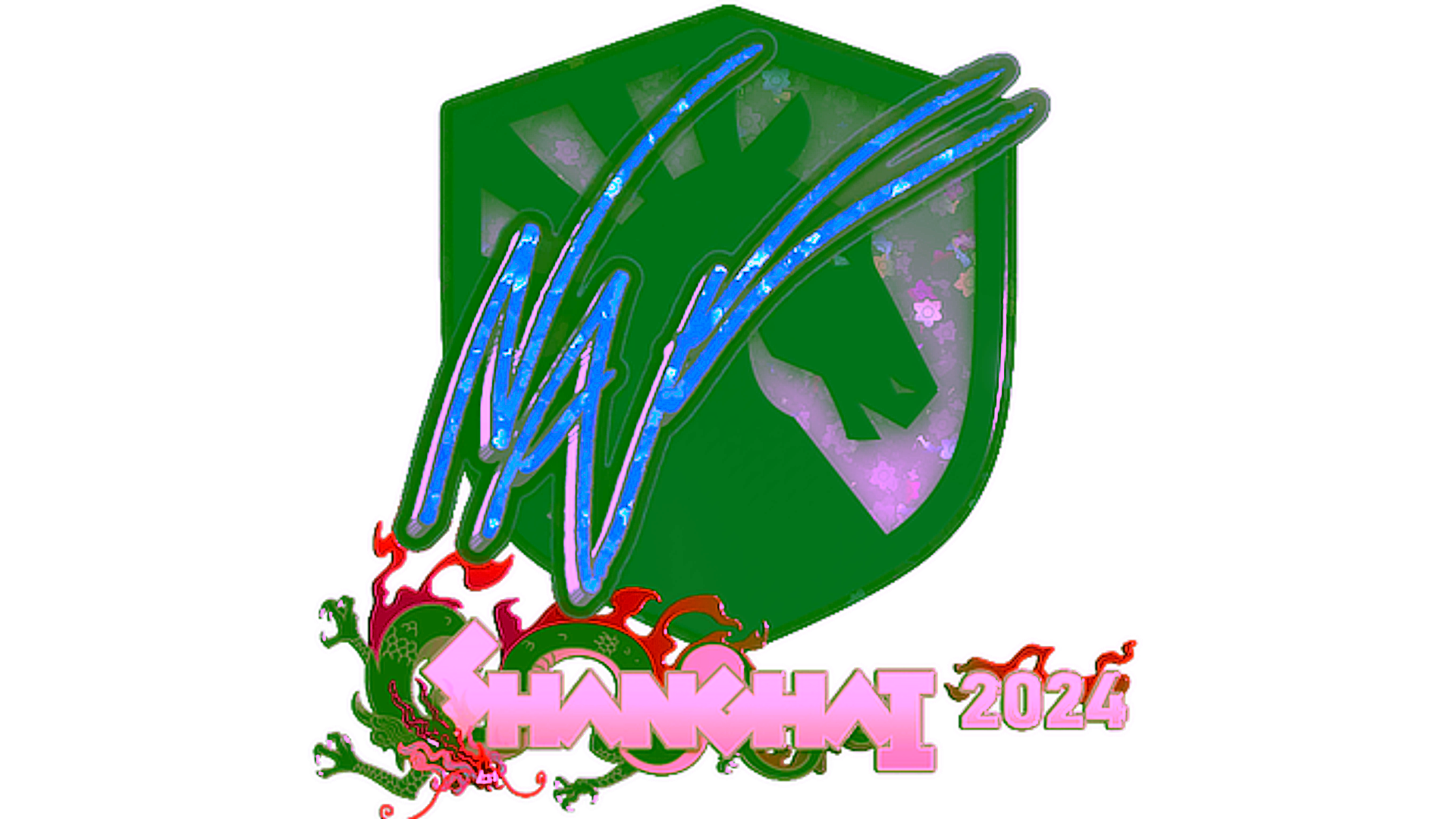 Display for Sticker | NAF (Glitter) | Shanghai 2024