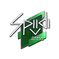 Sticker Spiidi Boston 2018