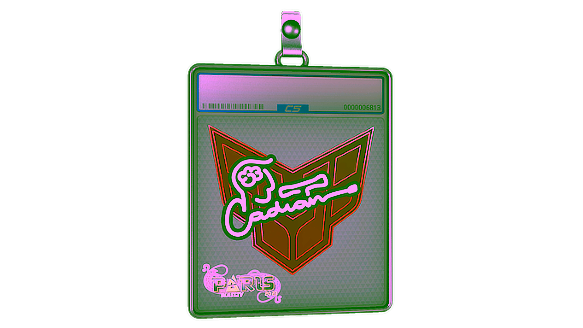 Rodyti Sticker Slab | cadiaN | Paris 2023