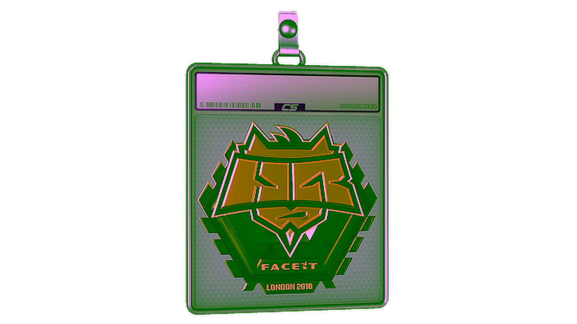 Display for Sticker Slab | HellRaisers (Gold) | London 2018