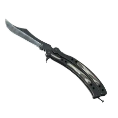 ★ Butterfly Knife | Black Laminate (Minimal Wear)