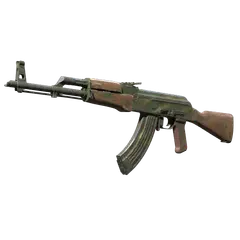 AK-47 | Jungle Spray (Battle-Scarred)