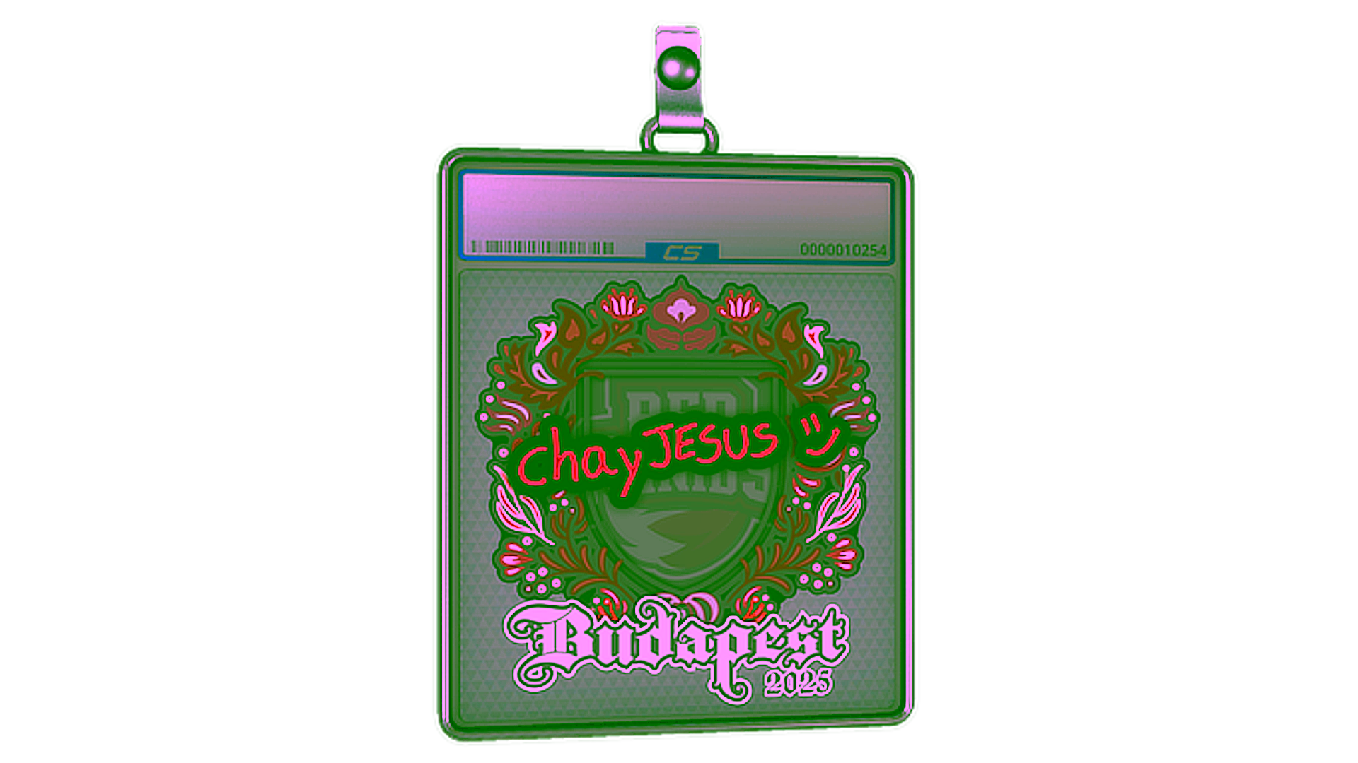Display for Sticker Slab | chayJESUS | Budapest 2025