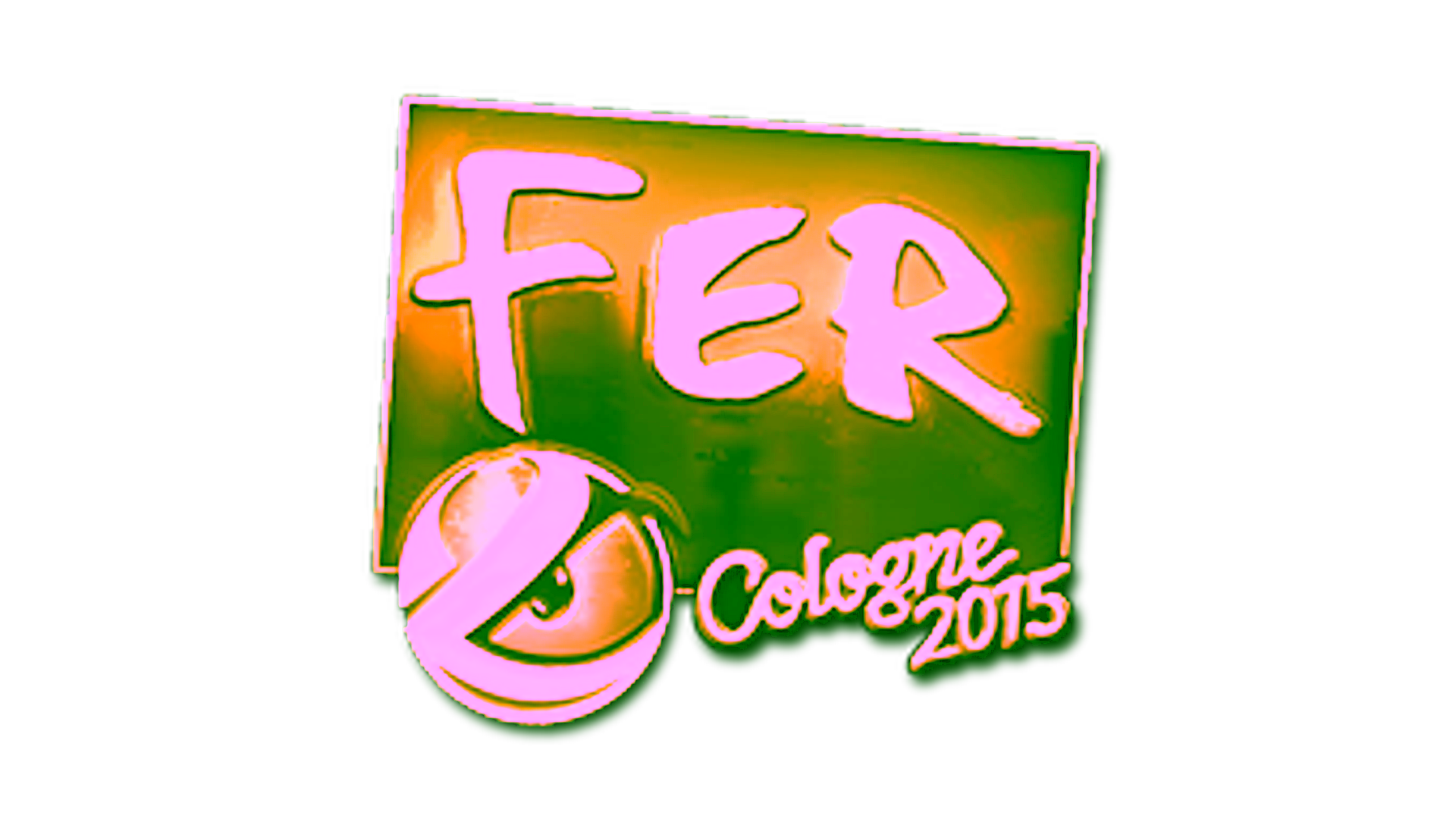 Anzeige für Sticker | fer (Gold) | Cologne 2015