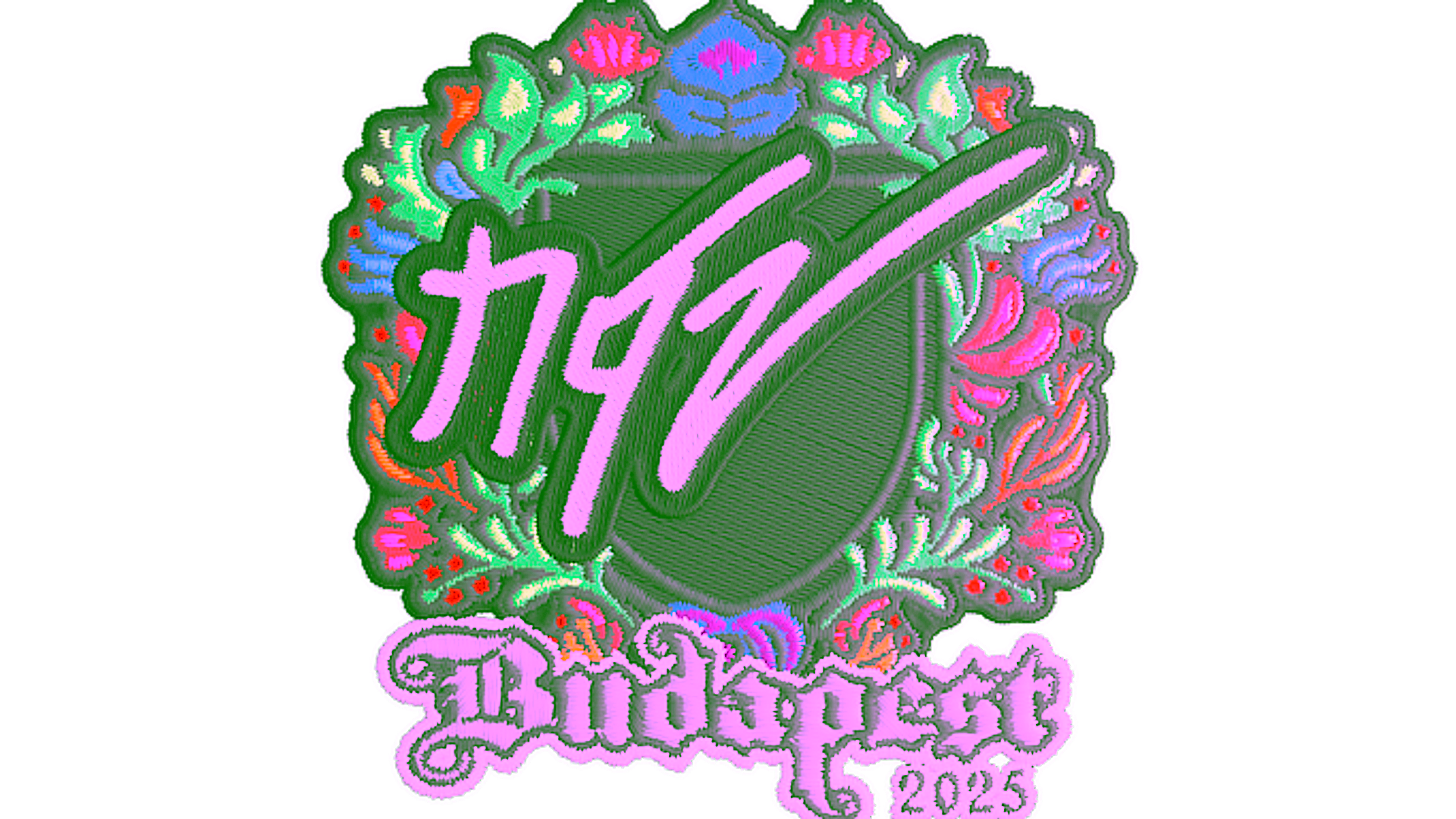 Дисплей для Sticker | NQZ (Embroidered) | Budapest 2025