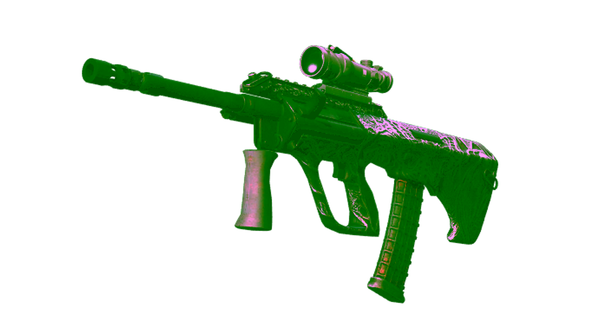 Display for StatTrak™ AUG | Plague (Well-Worn)