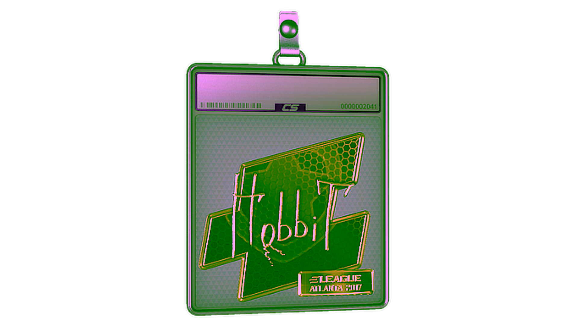 Display for Sticker Slab | Hobbit (Gold) | Atlanta 2017