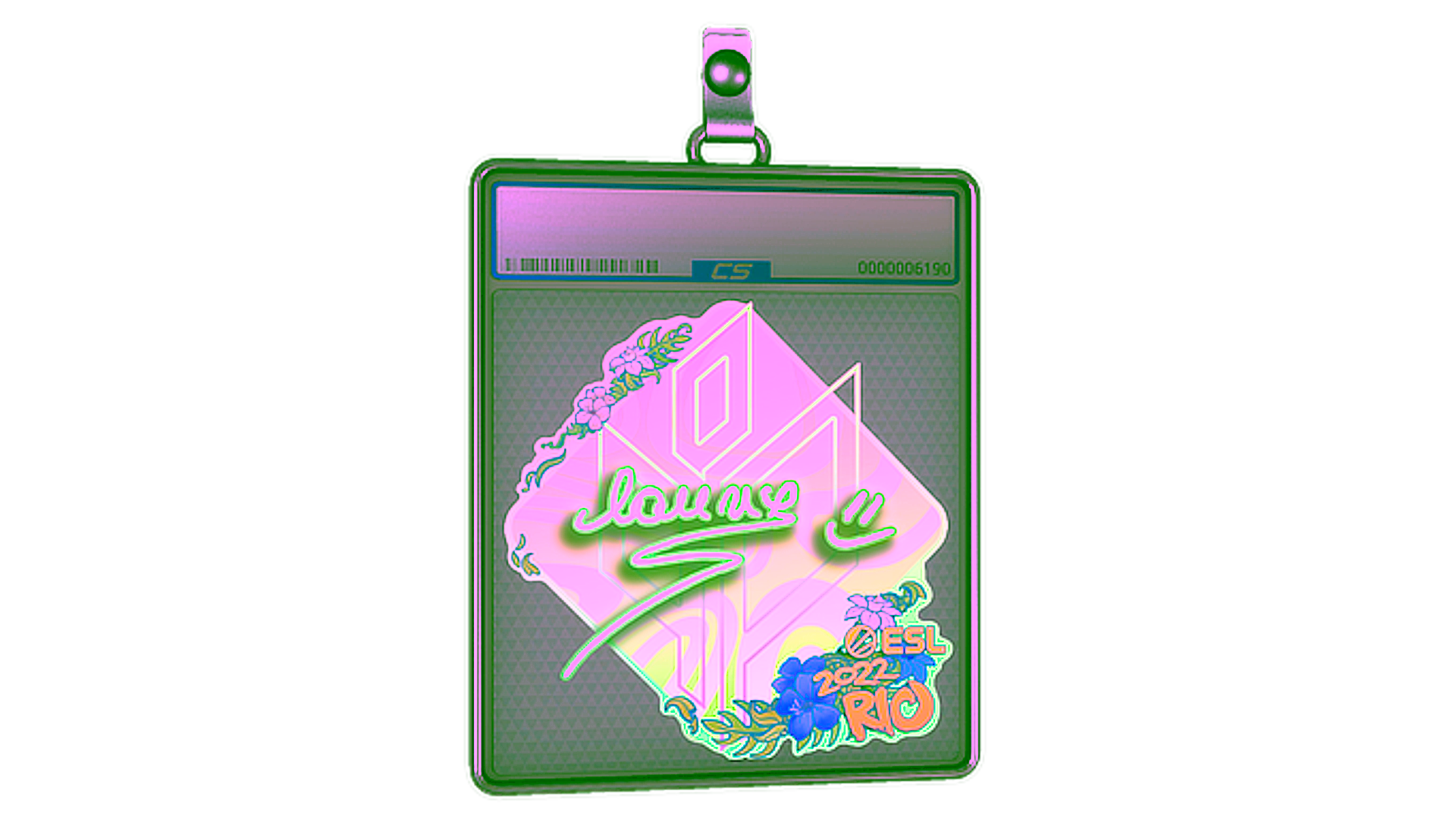 Display for Sticker Slab | lauNX | Rio 2022