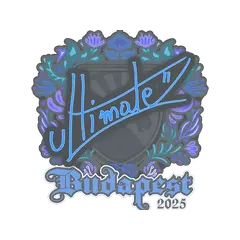 Sticker ultimate Budapest 2025