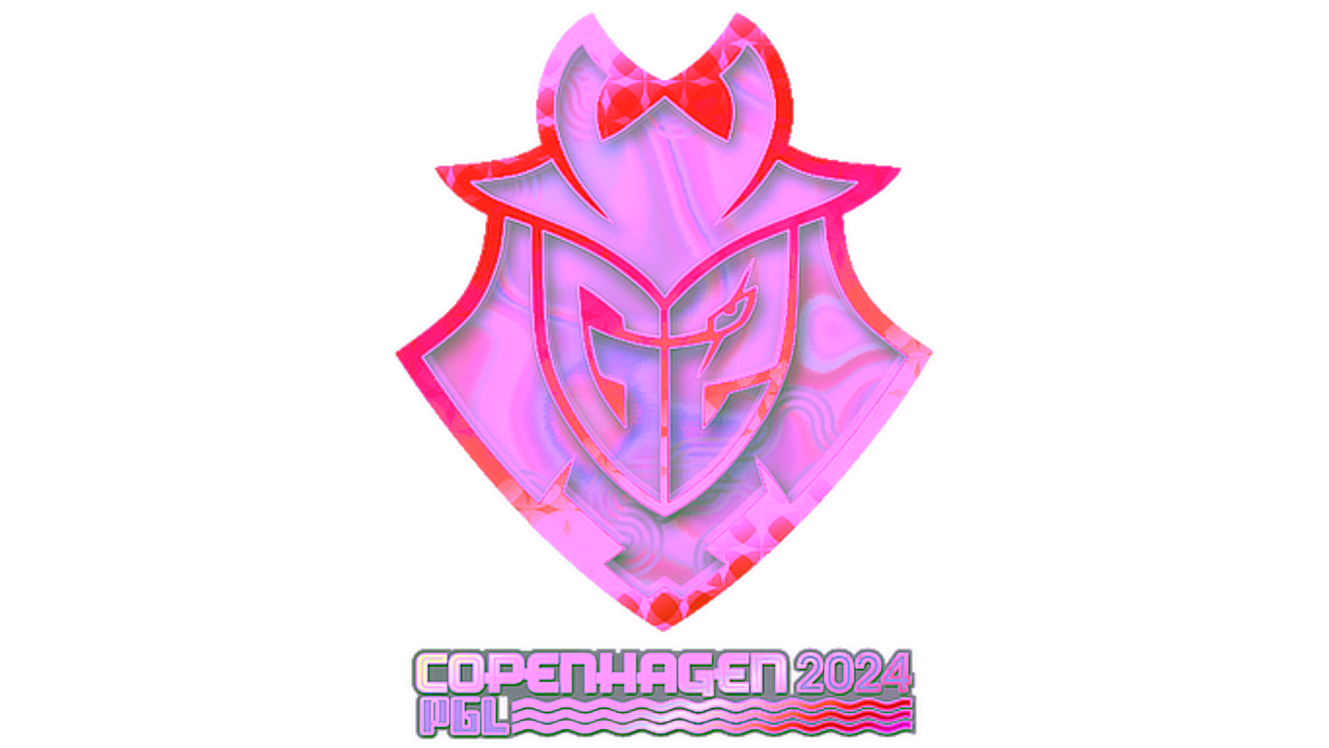 Affichage pour Sticker | G2 Esports (Holo) | Copenhagen 2024