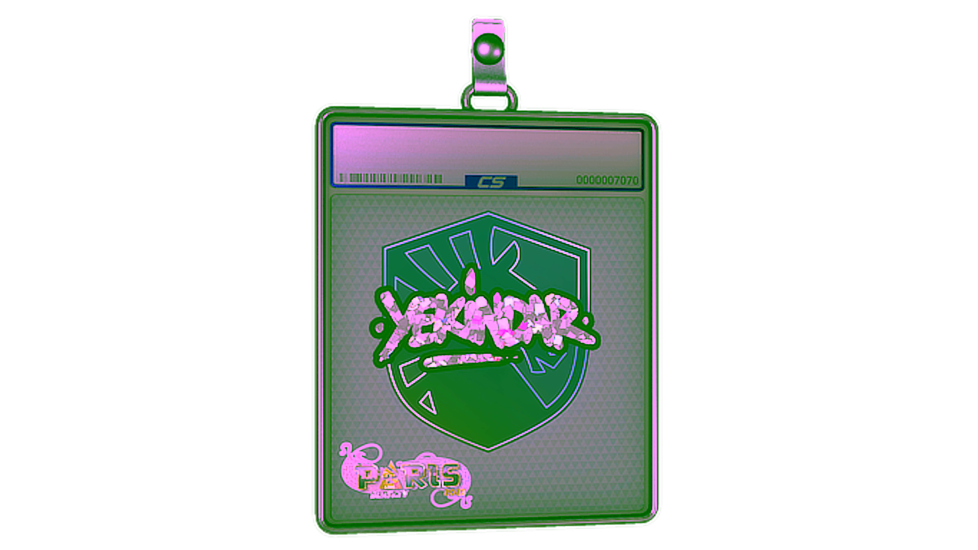 Anzeige für Sticker Slab | YEKINDAR (Glitter) | Paris 2023