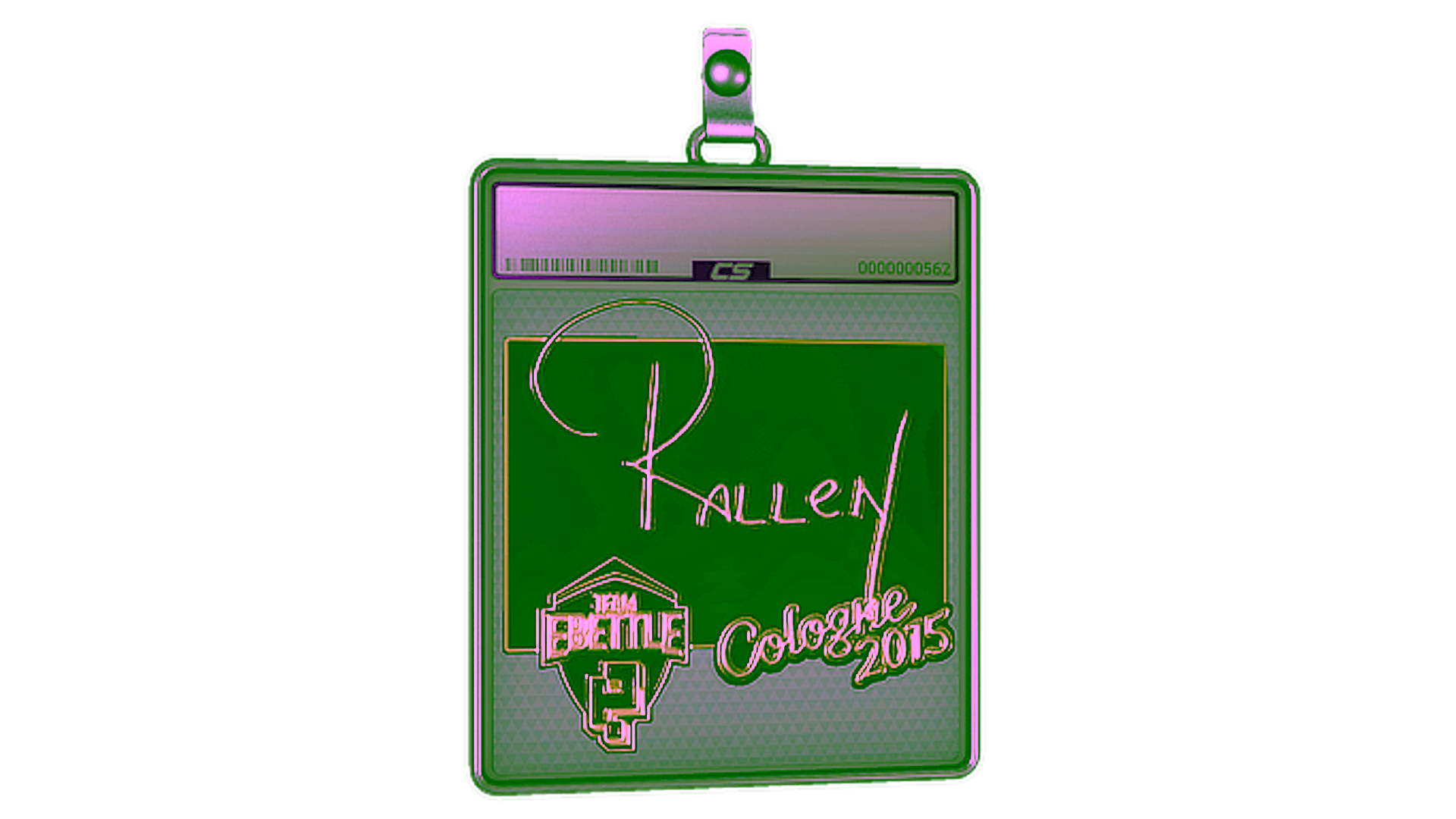 Exibição para Sticker Slab | rallen (Gold) | Cologne 2015